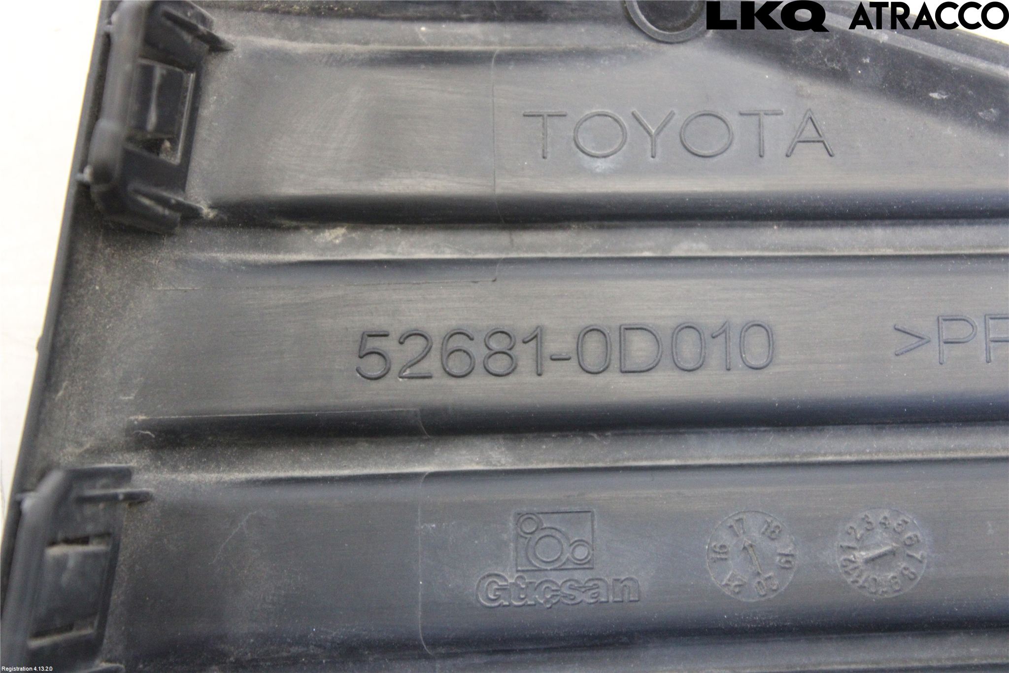 Toyota YARIS XP130 15-20 Stötfångardel Bak Hö