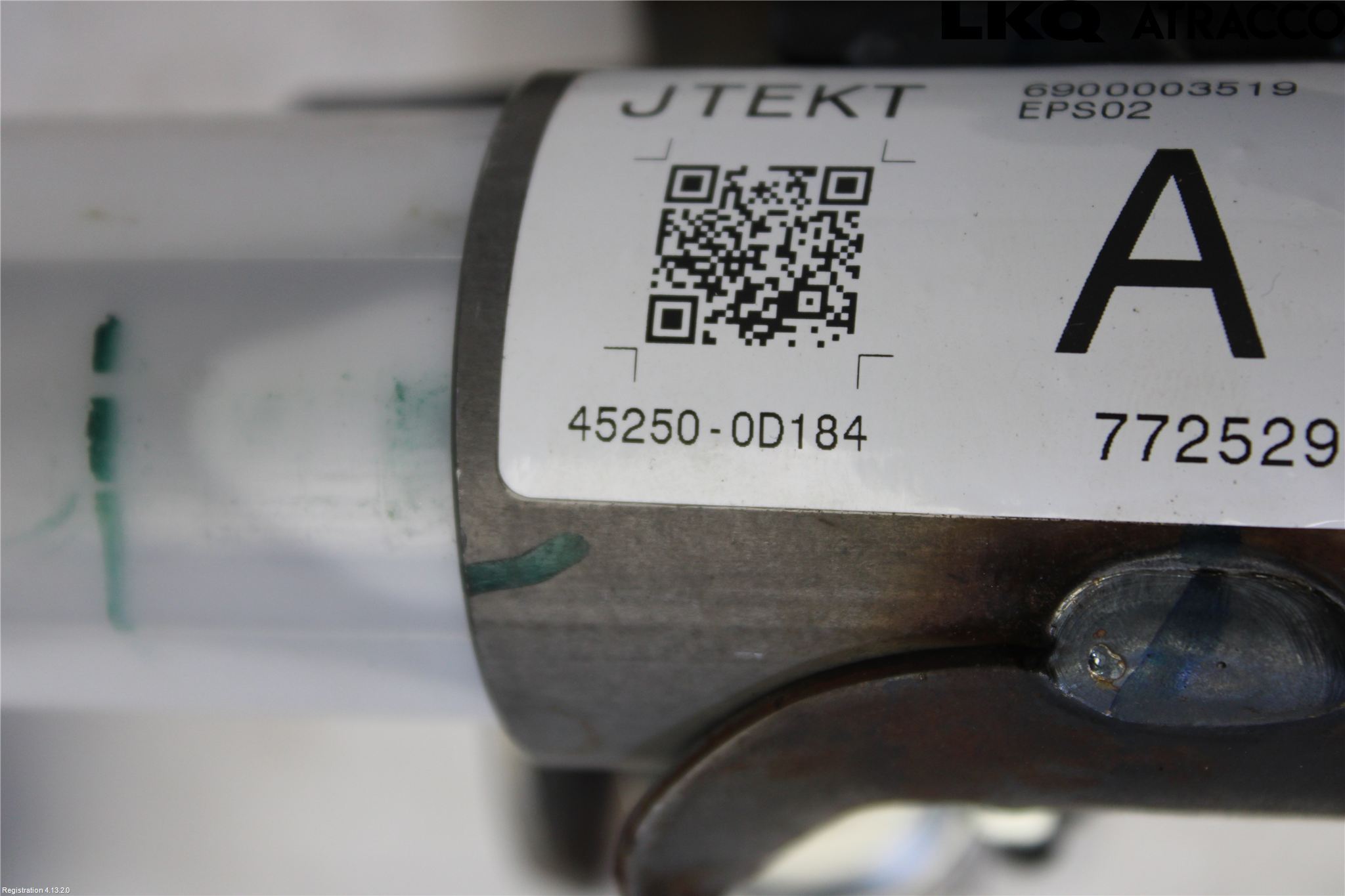 Toyota YARIS XP130 15-20 Rattaxelagg Med Inb Servo