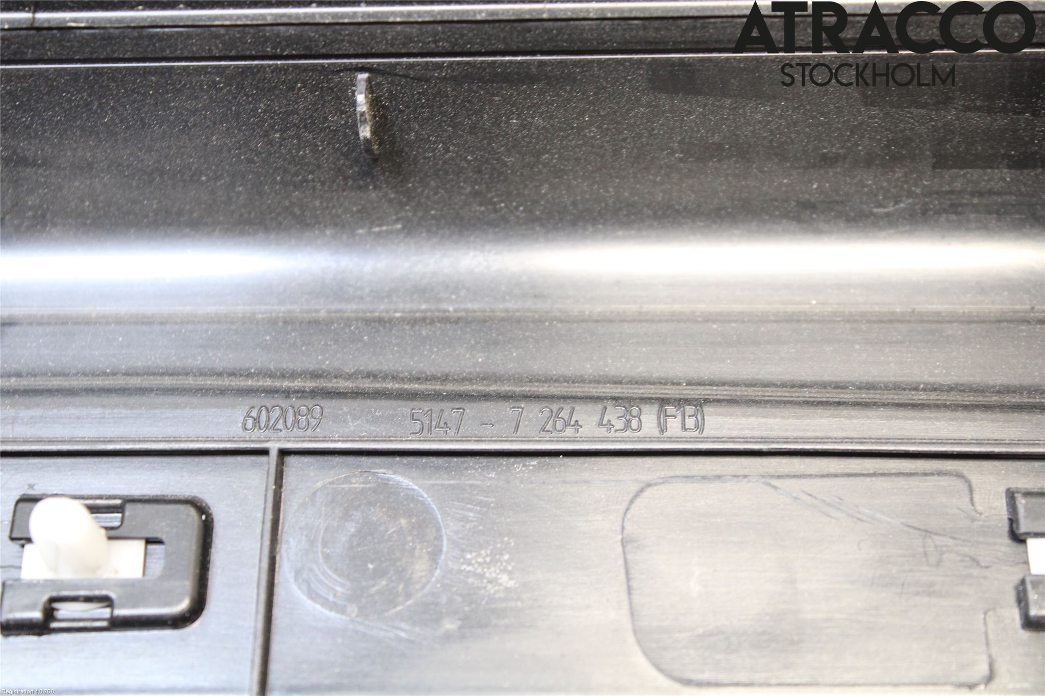 BMW 6 F12/F13 10-18 Dörr Dekorlist Fram Hö