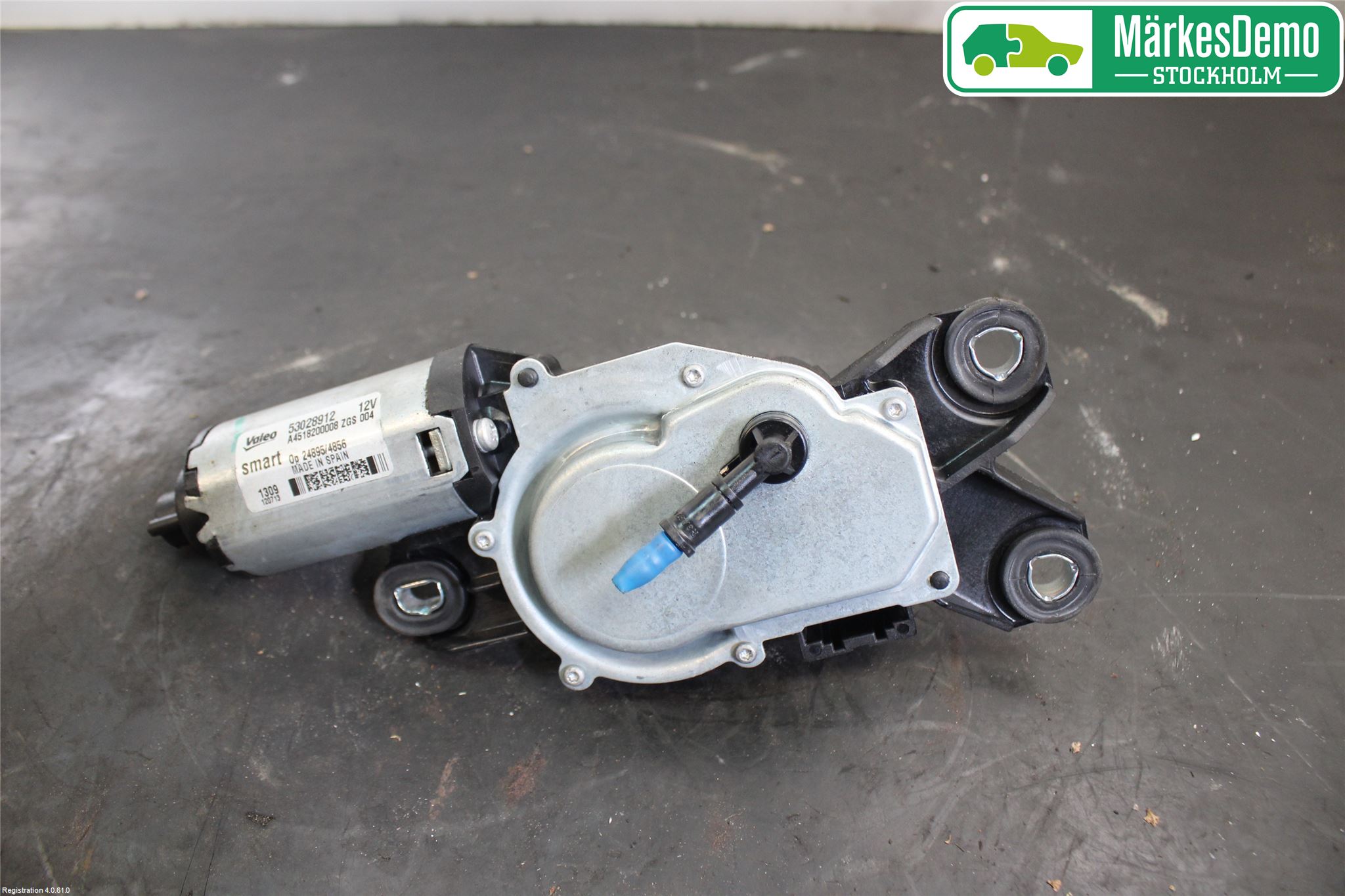 Smart FORTWO I 99-07 Torkarmotor Baklucka