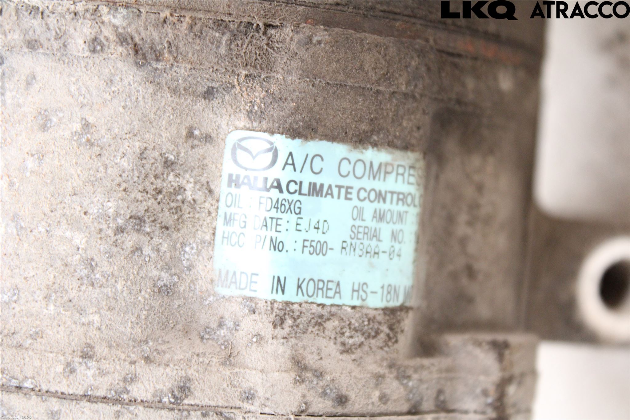 Mazda 3 I 07-08 Ac Kompressor