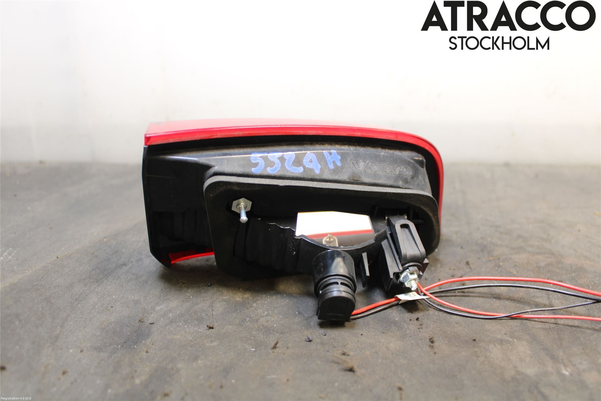 Volvo S60 11-13 Bakljus Lucka Hö