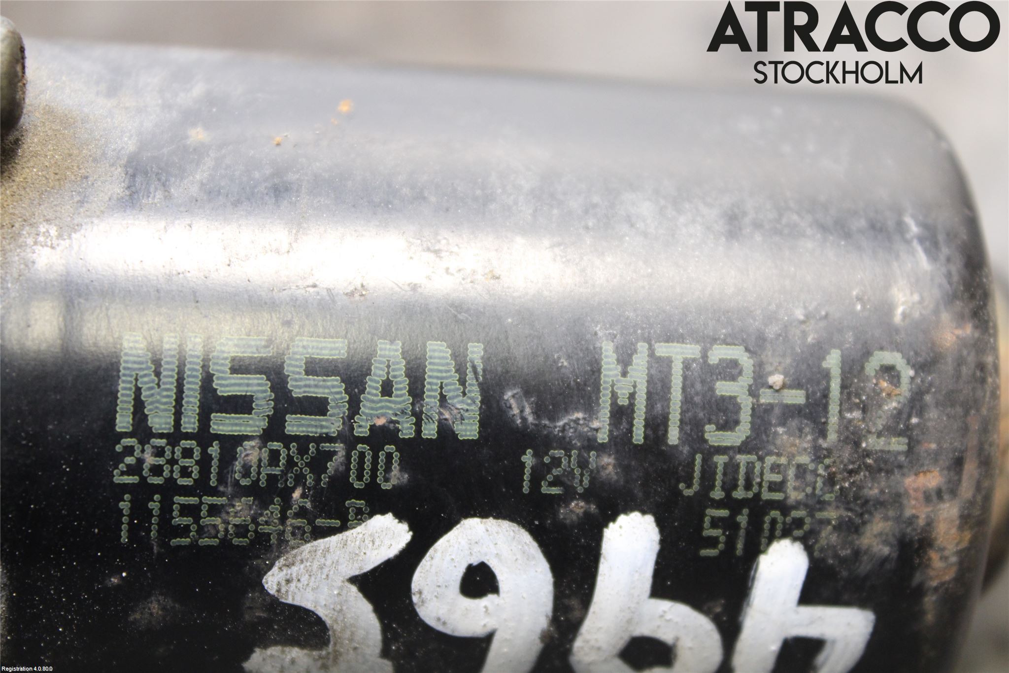 Nissan MICRA 03-07 Torkarmotor Vindruta