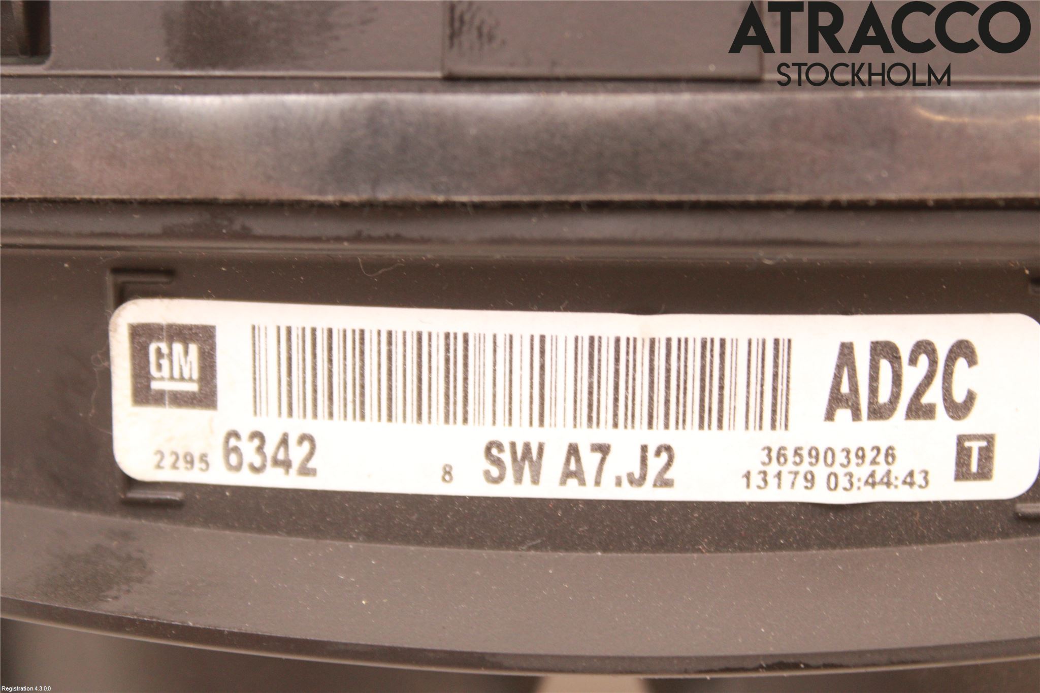 Opel INSIGNIA 09-16 Instrument Komb