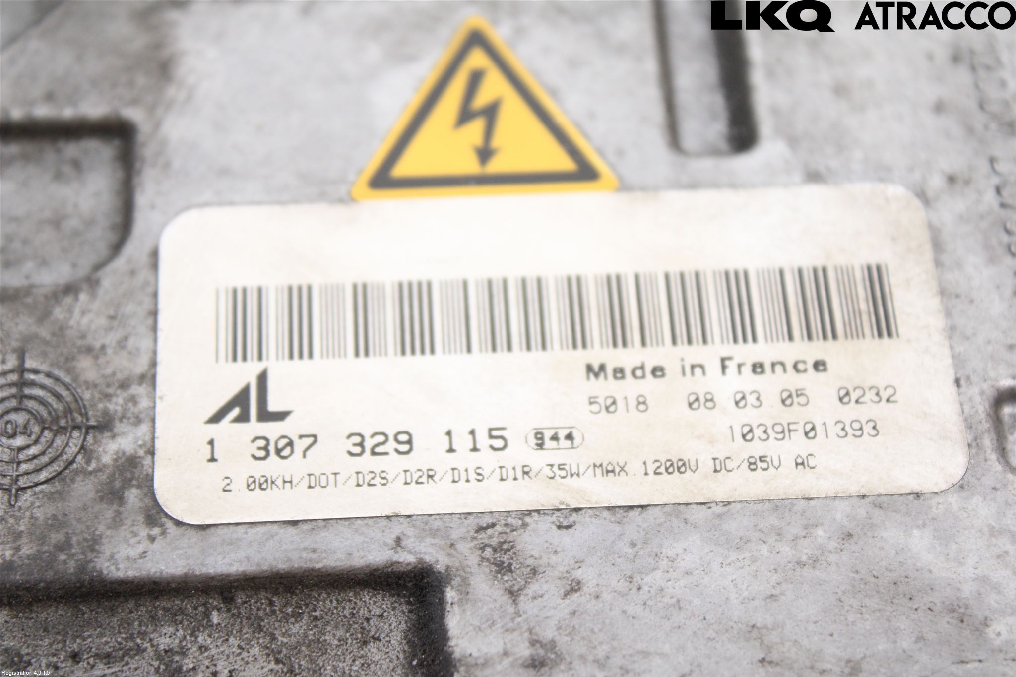 Audi A4/S4 05-07 Styrenhet Strålkastare