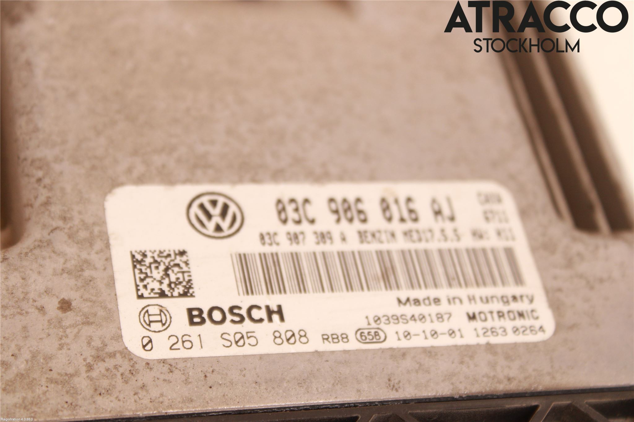 Volkswagen VW GOLF PLUS/CROSS GOLF 04-14 Styrenhet Insprut Bensin