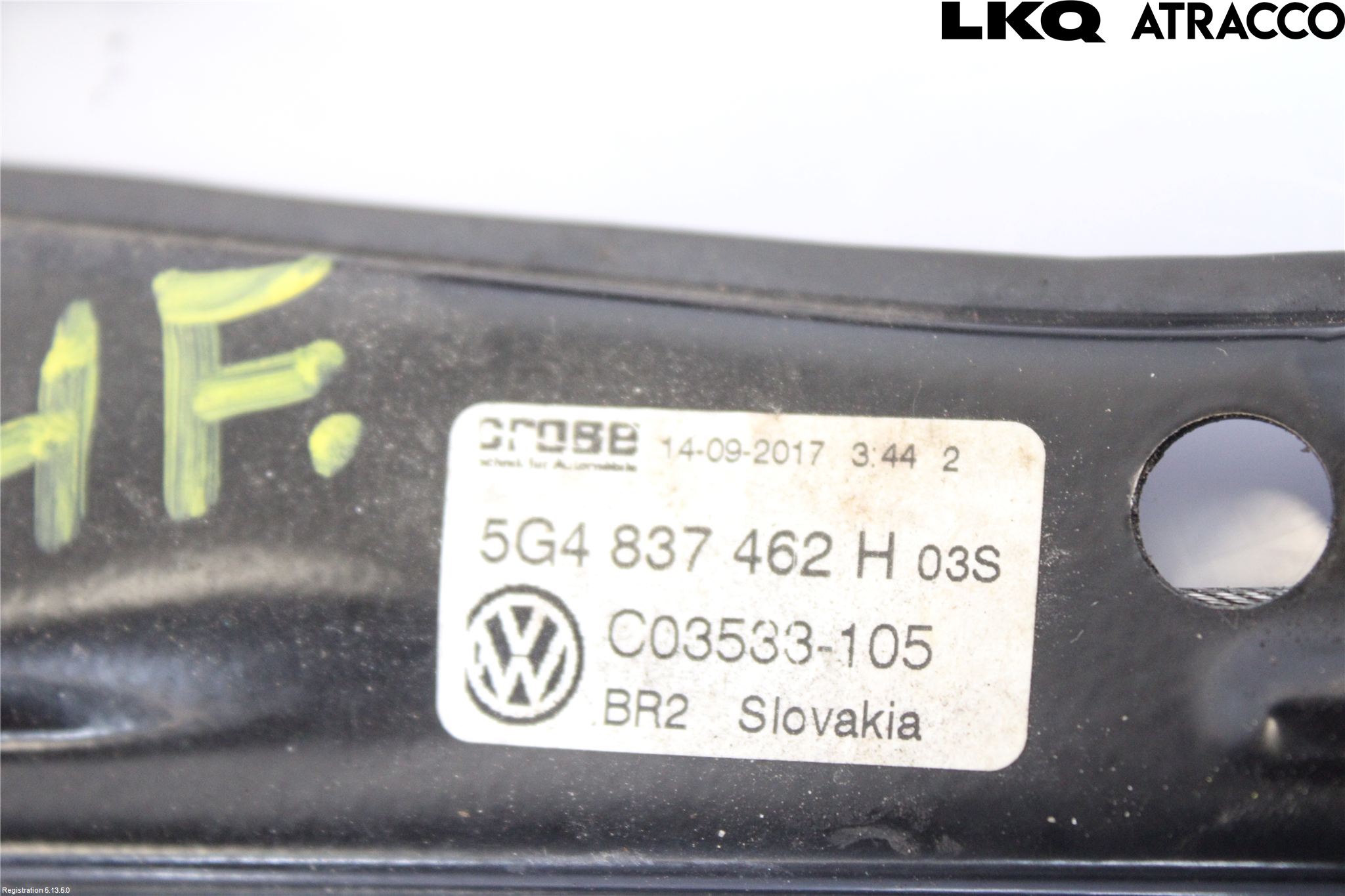 Volkswagen VW GOLF / E-GOLF VII 13-20 Fönsterhiss El Kompl