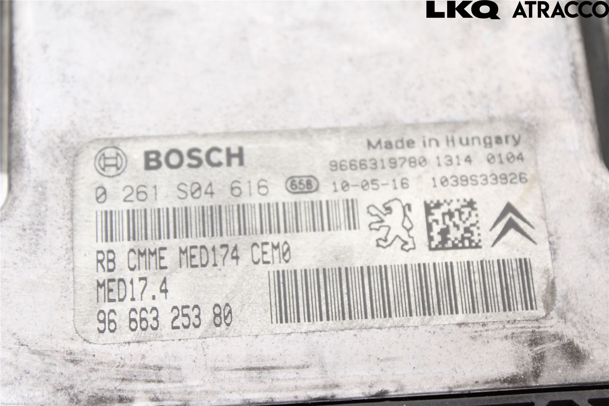 Peugeot 308 08-13 Styrenhet Insprut Bensin
