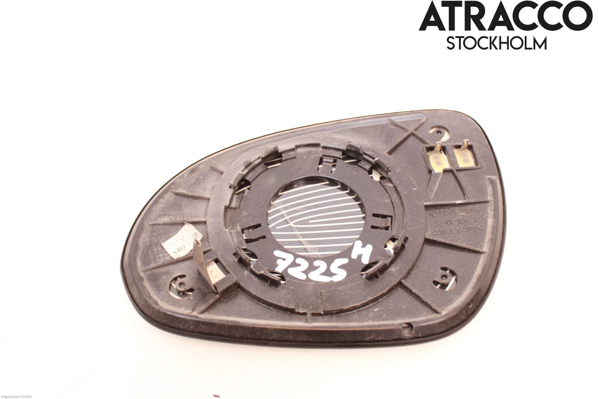 Hyundai i30 FD 07-12 Spegelglas Hö