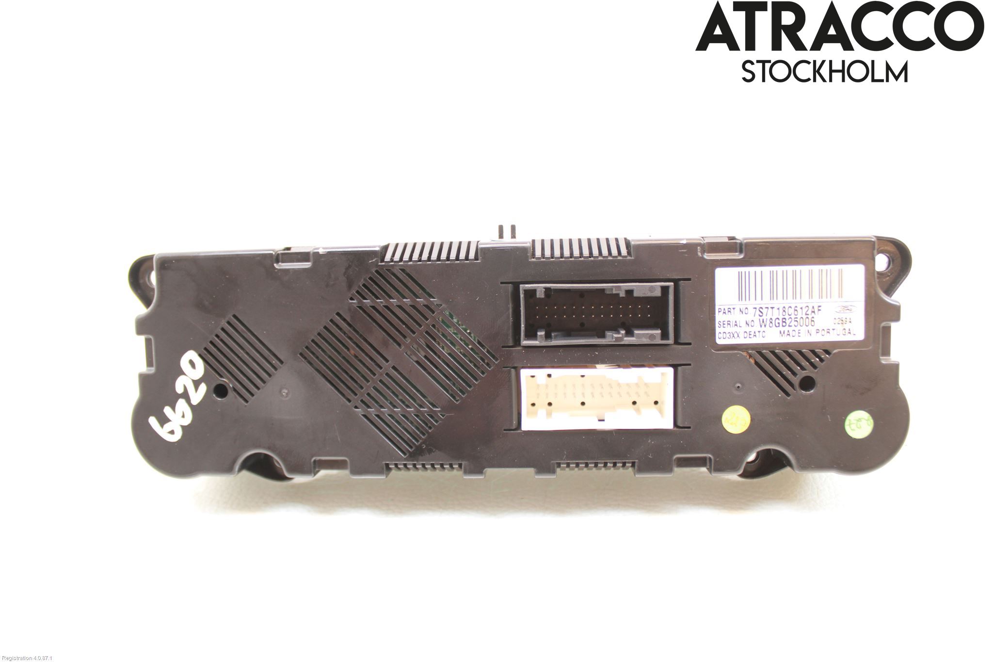 Ford MONDEO 07-15 Ac Styrenhet Ac Manöveren