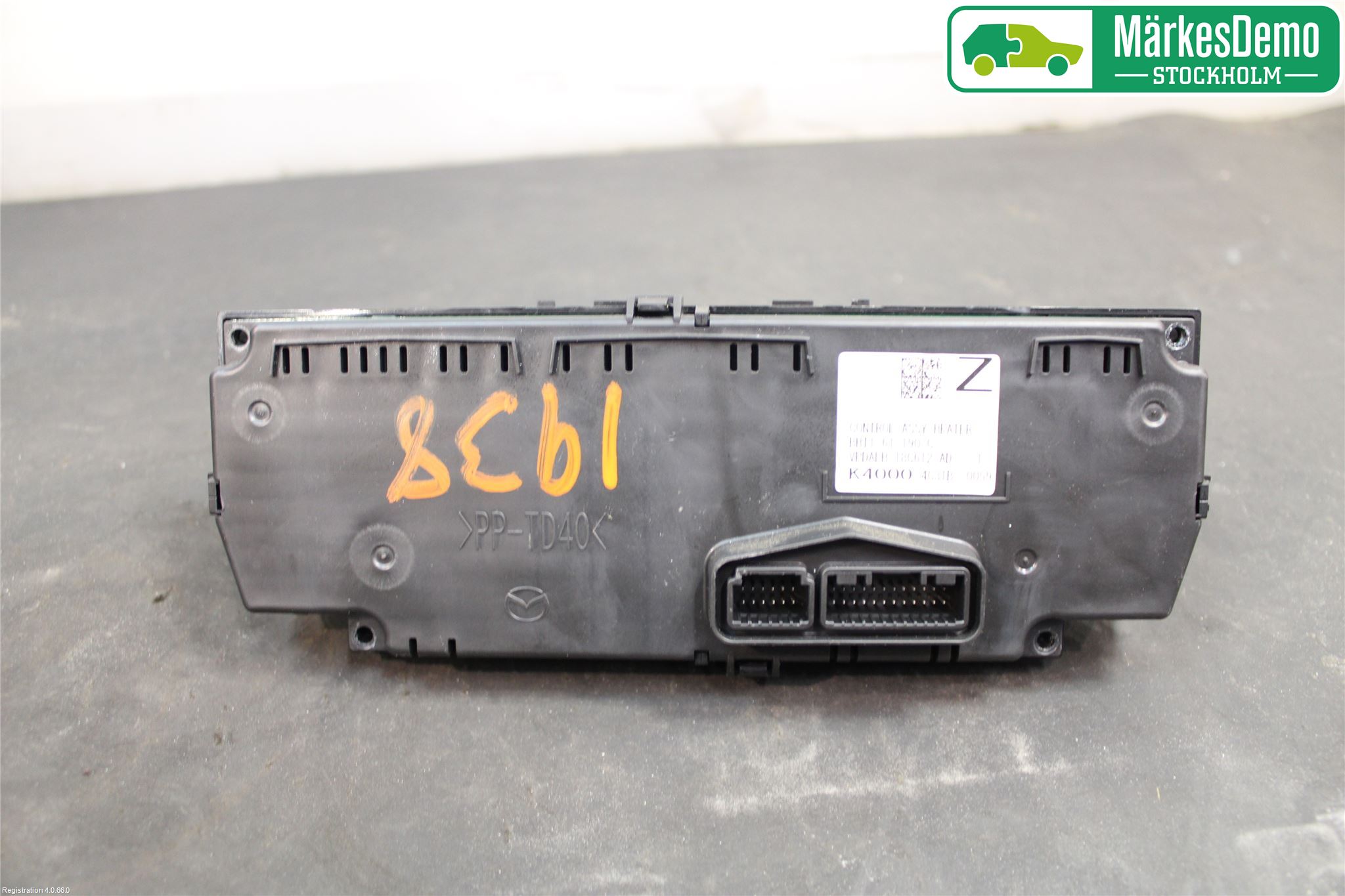 Mazda 3 III 14-19 Ac Styrenhet Ac Manöveren