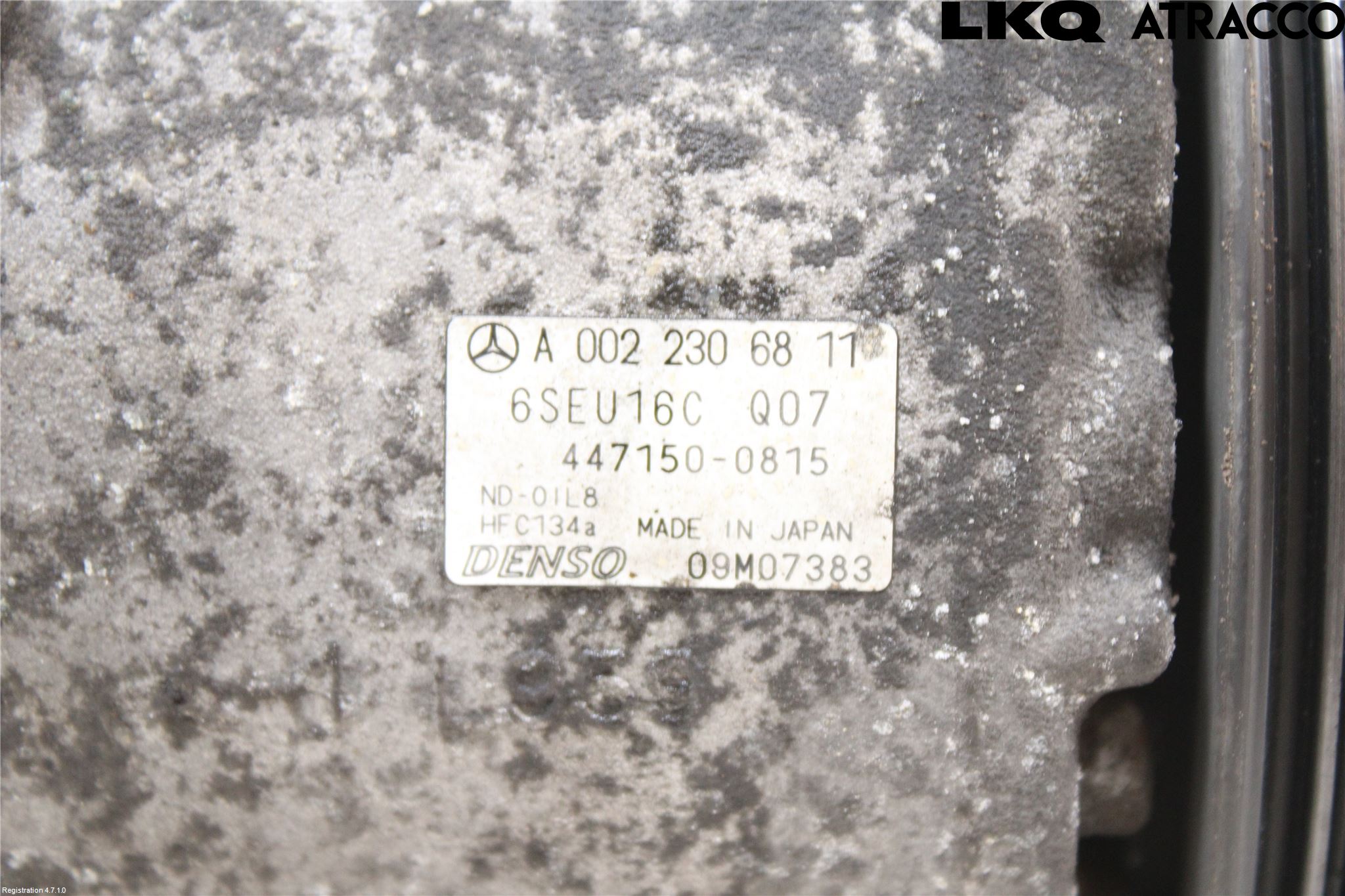 Mercedes-Benz MB B-KLASS (W245) 05-12 Ac Kompressor