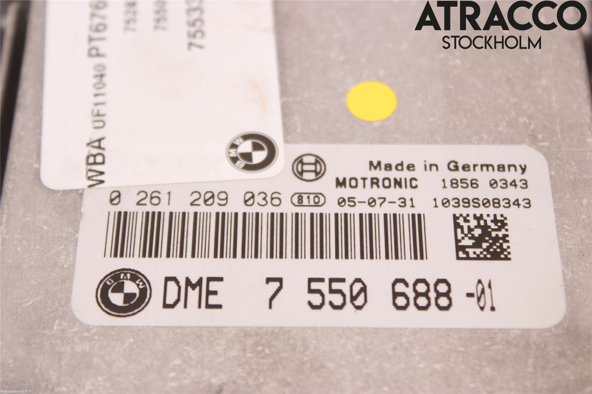 BMW 1 E87/81 5D/3D 03-11 Styrenhet Insprut Bensin