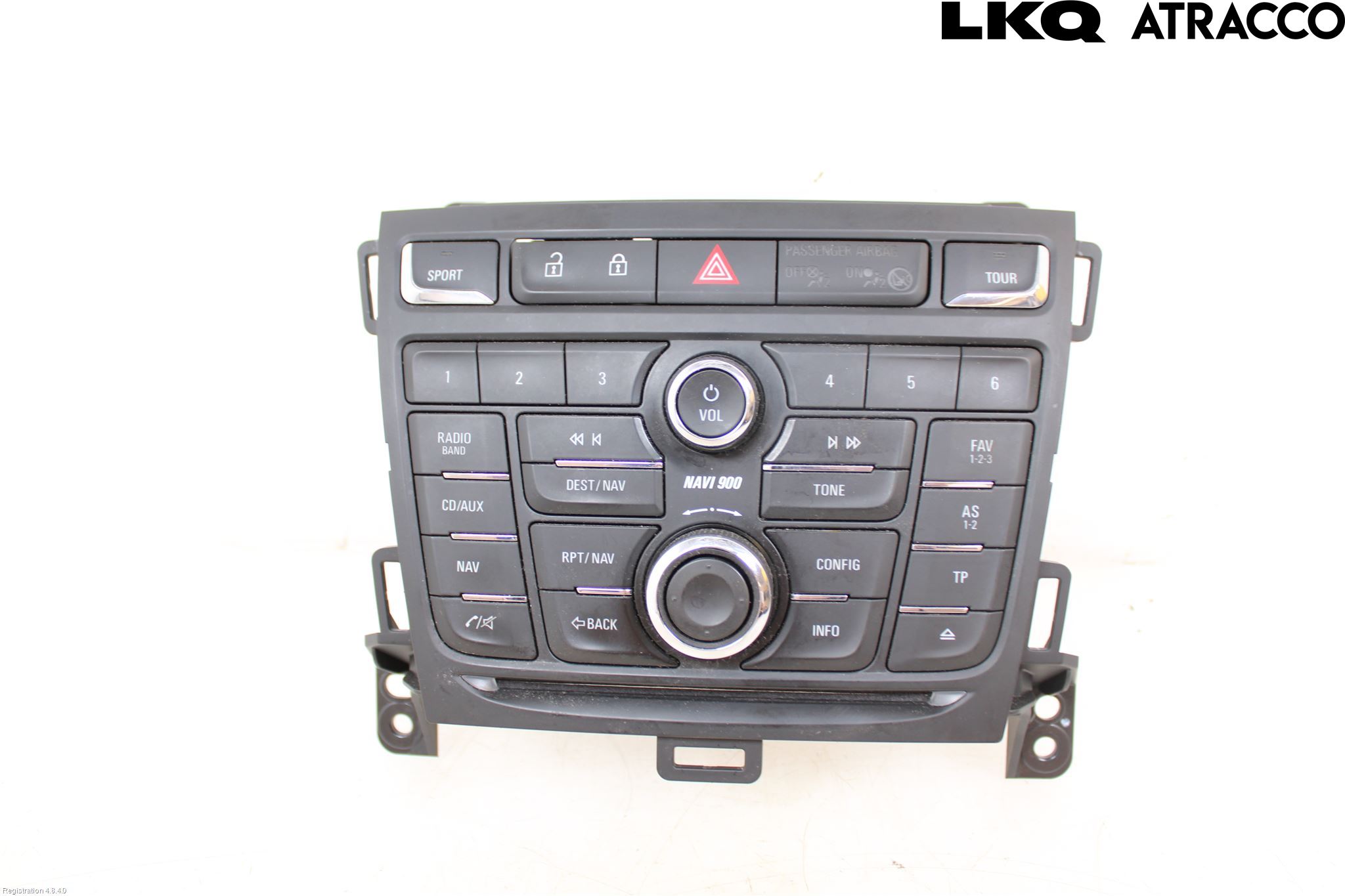 Opel ZAFIRA C 12-19 Cd Radio - Multimediapanel