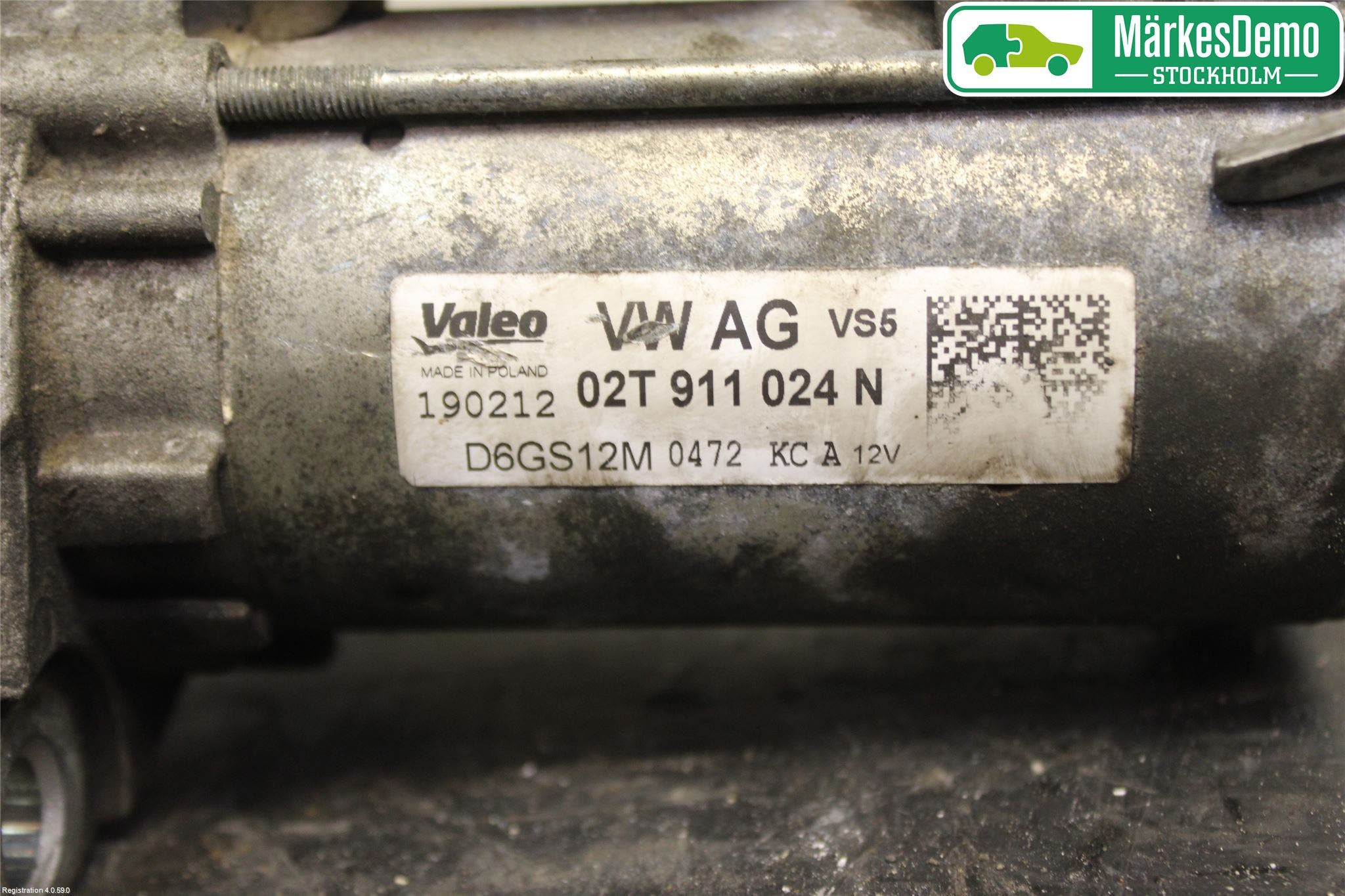 Skoda FABIA 07-14 Startmotor