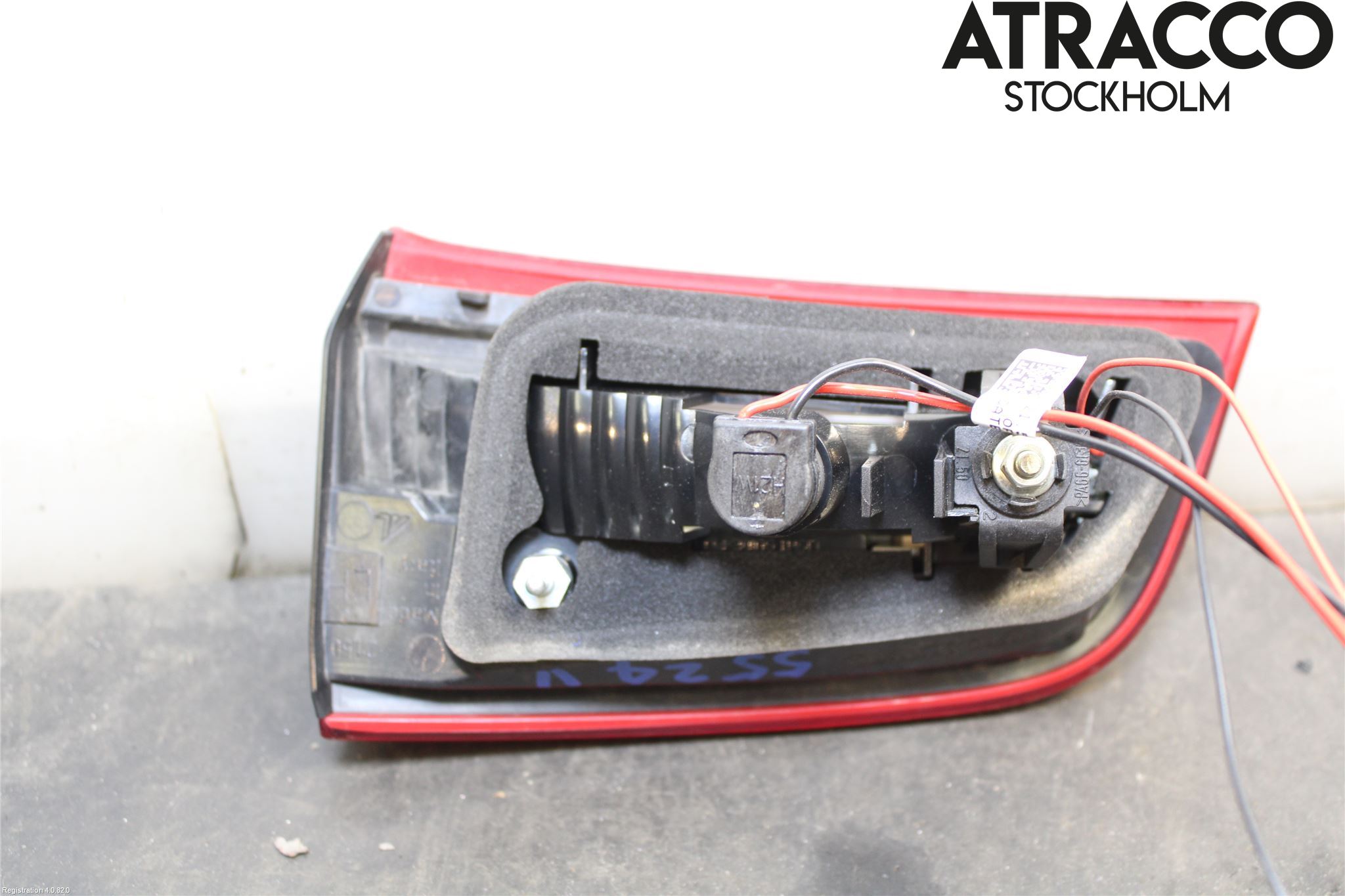 Volvo S60 11-13 Bakljus Lucka Vä