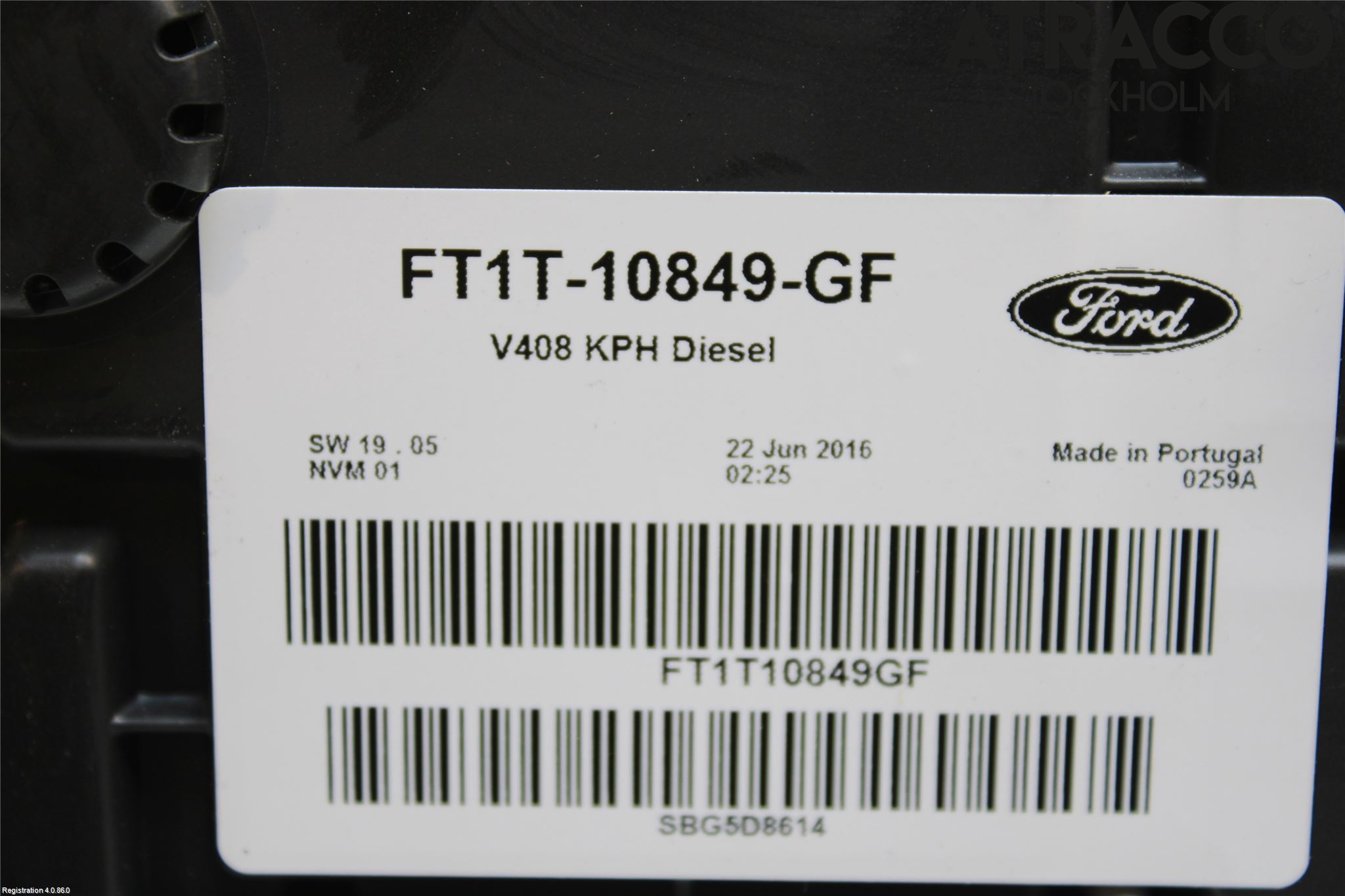 Ford TRANSIT/TOURNEO CONNECT 13-22 Instrument Komb