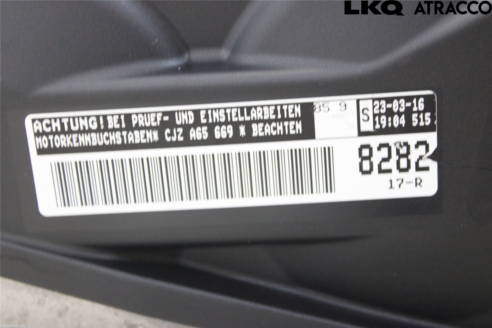 Volkswagen VW POLO 10-17 Motor Bensin
