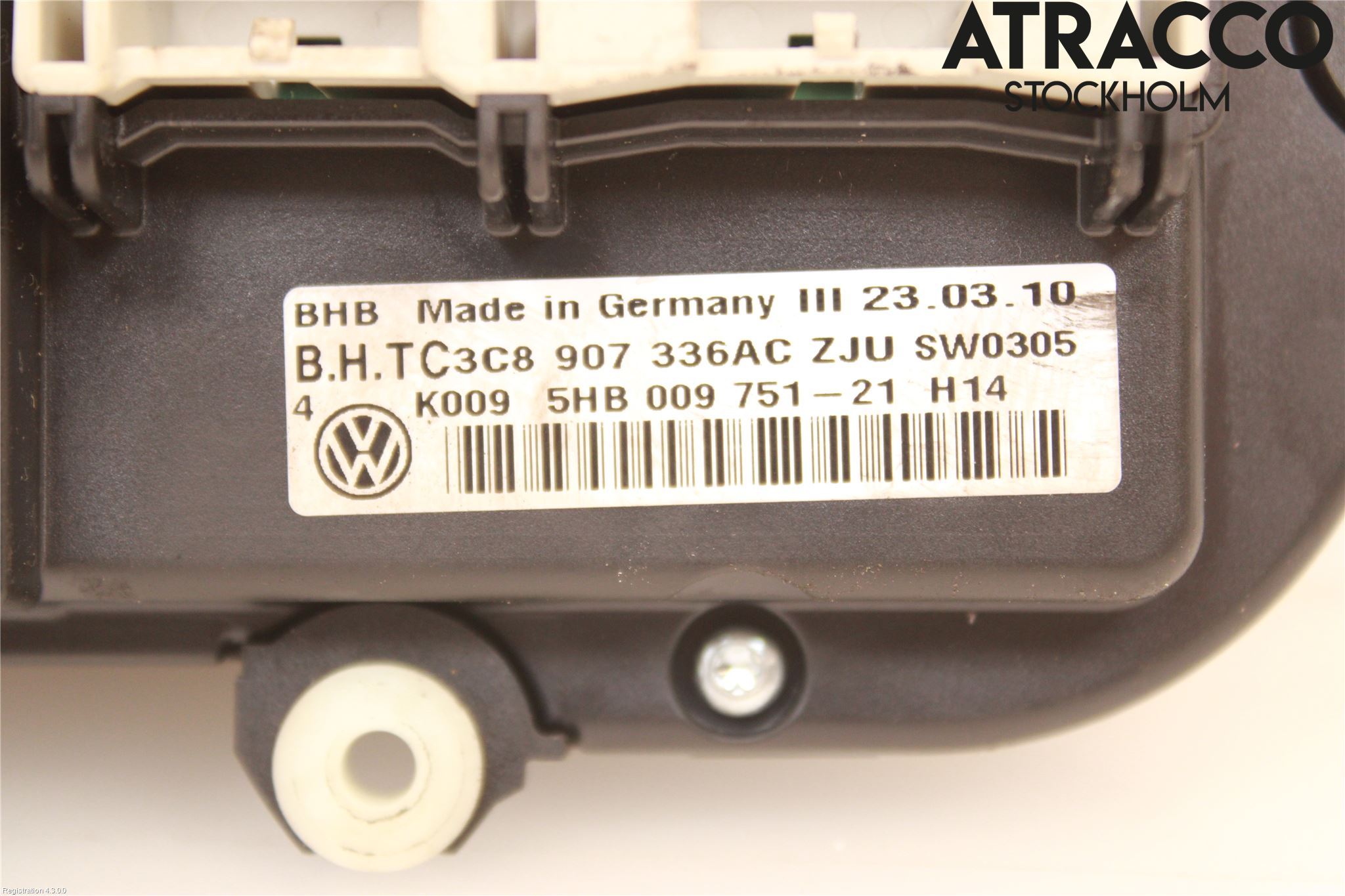 Volkswagen VW GOLF VI 09-13 Ac Styrenhet Ac Manöveren