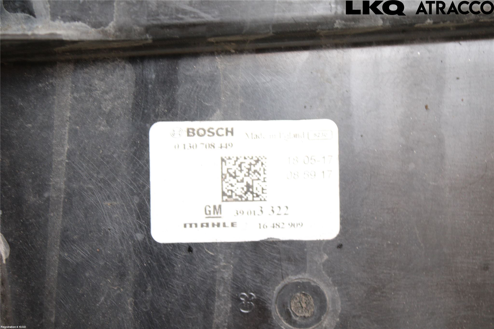 Opel ASTRA K 16-22 Kylfläkt El