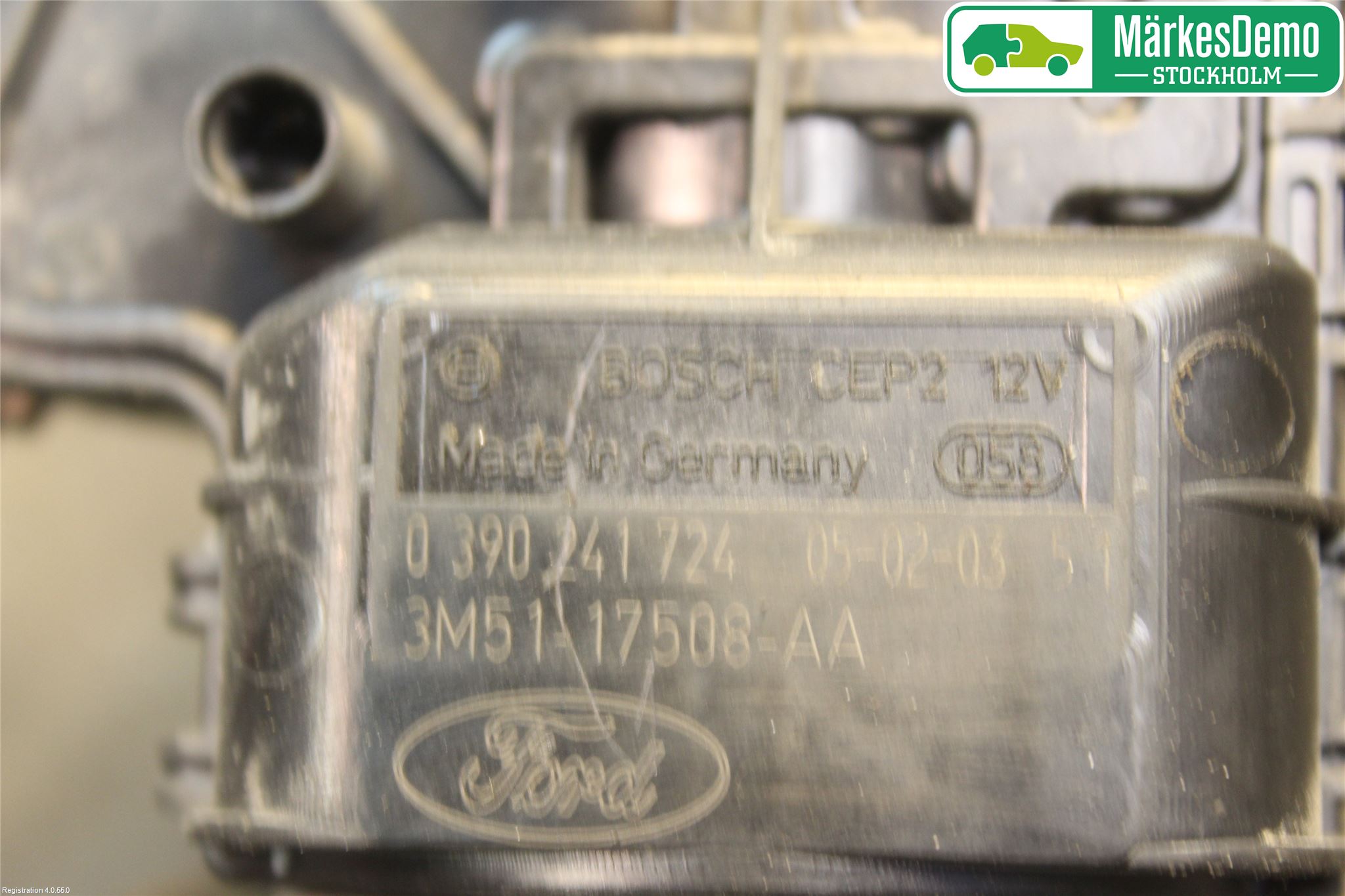 Ford FOCUS C-MAX I 03-06 Torkarmotor Vindruta