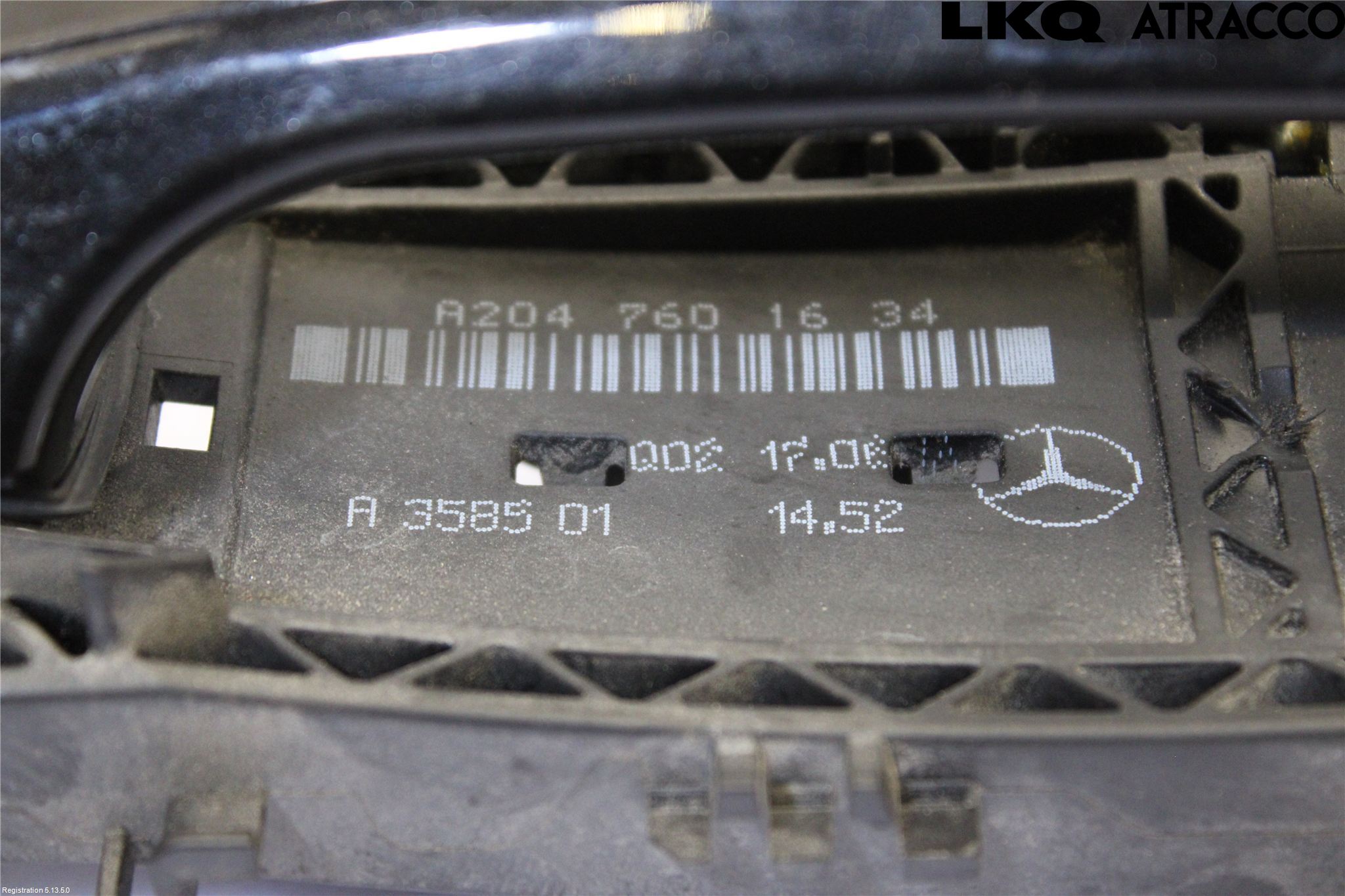 Mercedes-Benz MB E-KLASS (W212) 09-16 Dörrhandtag Yttre Hö