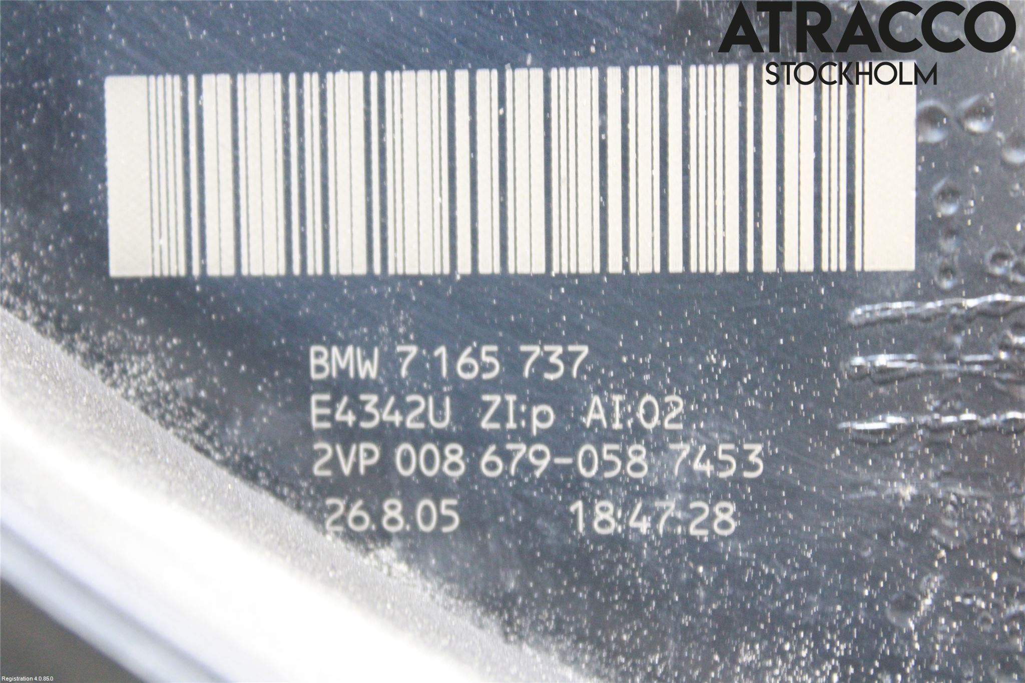BMW 5 E60/61 Sed/Tou 02-10 Bakljus Vänster
