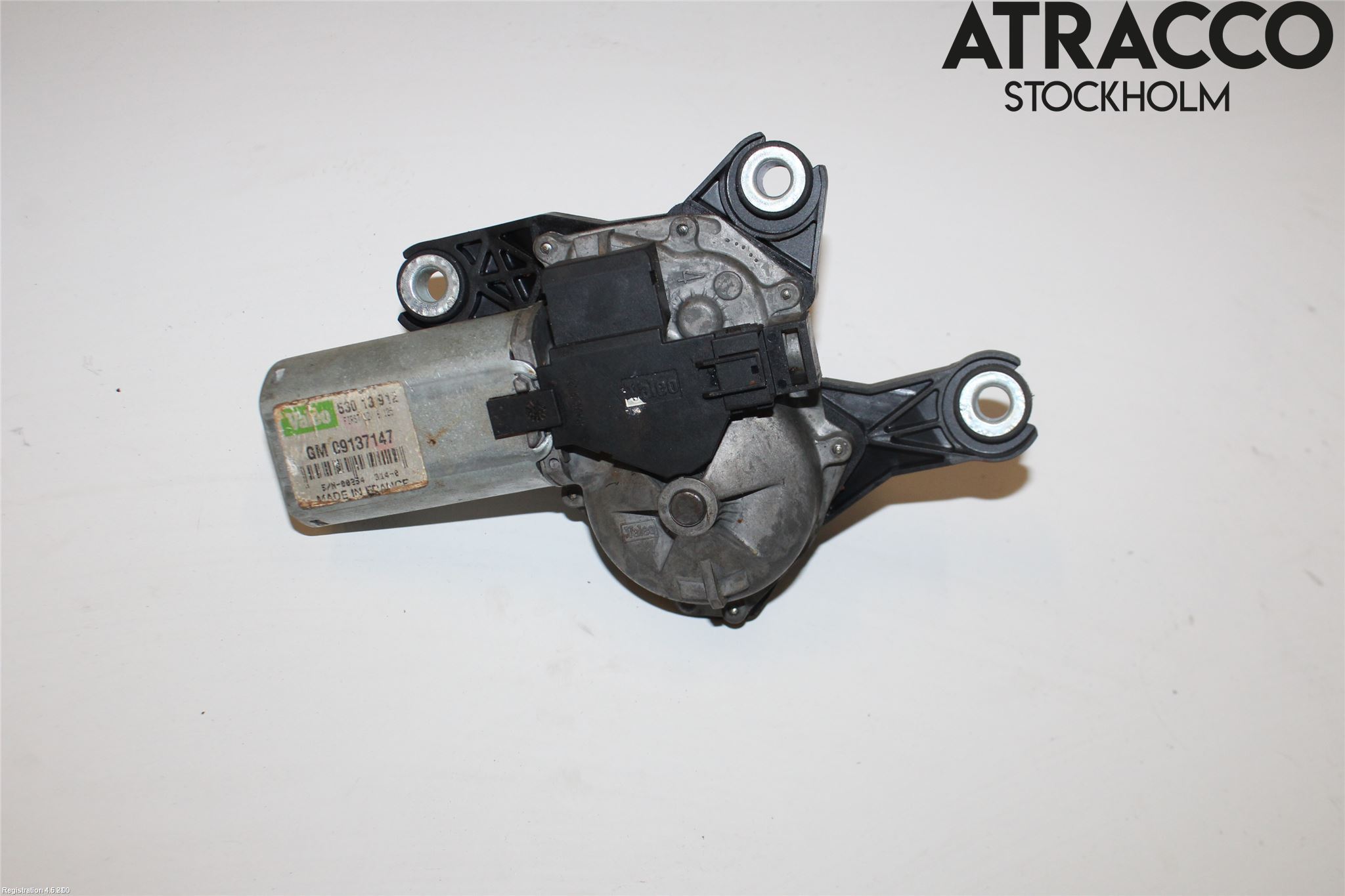 Opel ZAFIRA A 99-05 Torkarmotor Baklucka