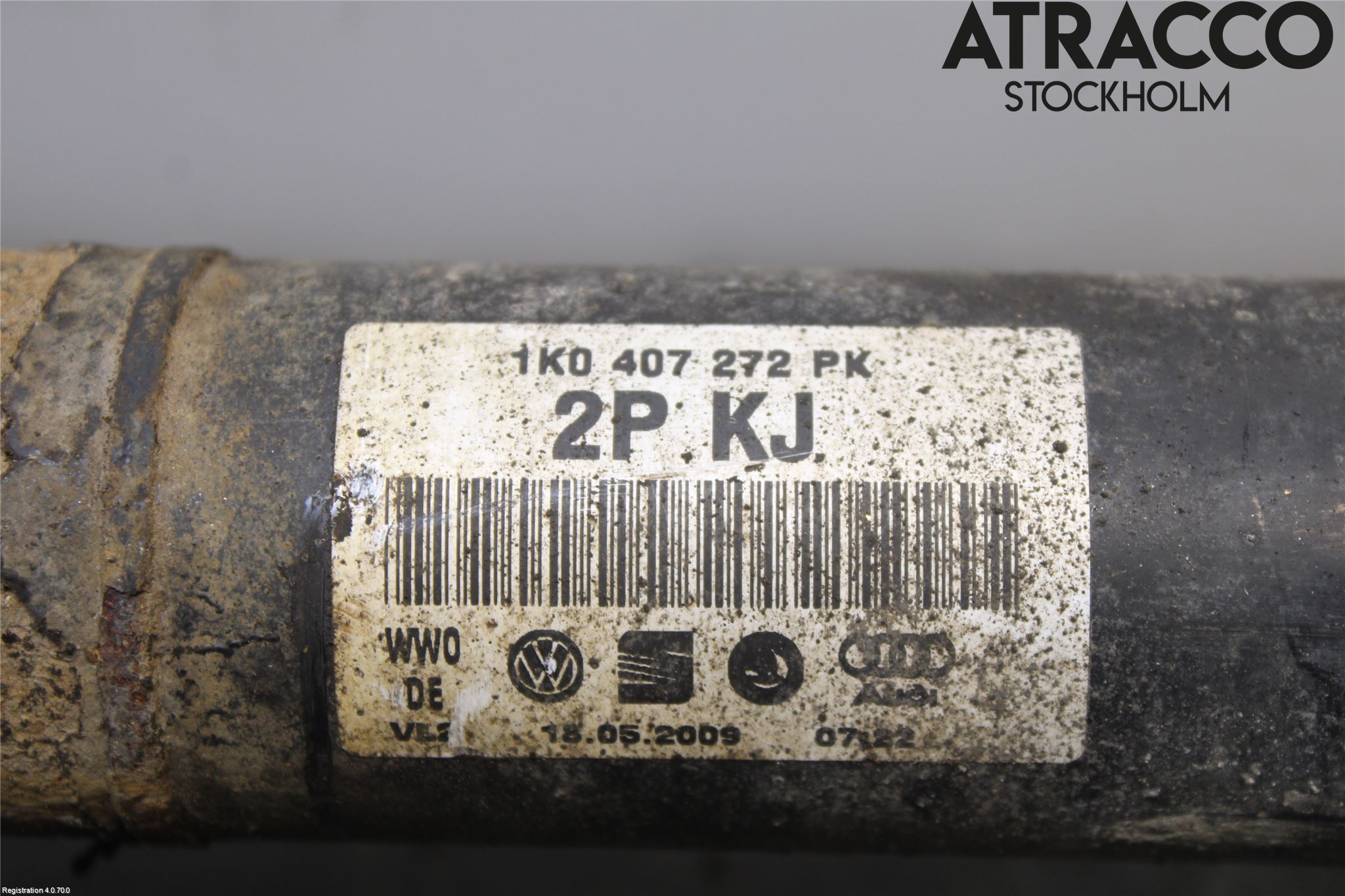 Volkswagen VW PASSAT 05-11 Drivaxel Fram Höger