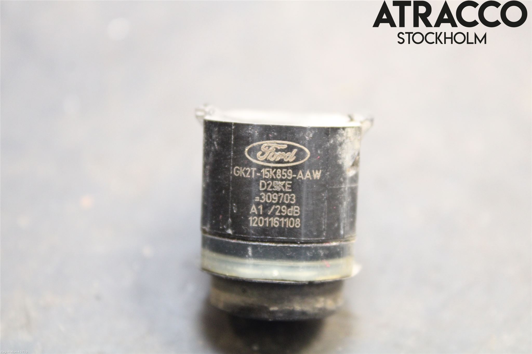 Ford TRANSIT/TOURNEO CUSTOM 13-24 Parkeringshjälp Backsensor