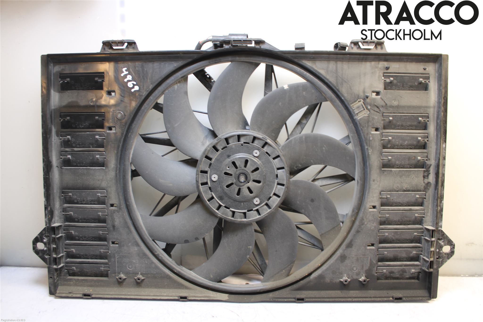 Porsche PANAMERA 09- Kylfläkt El