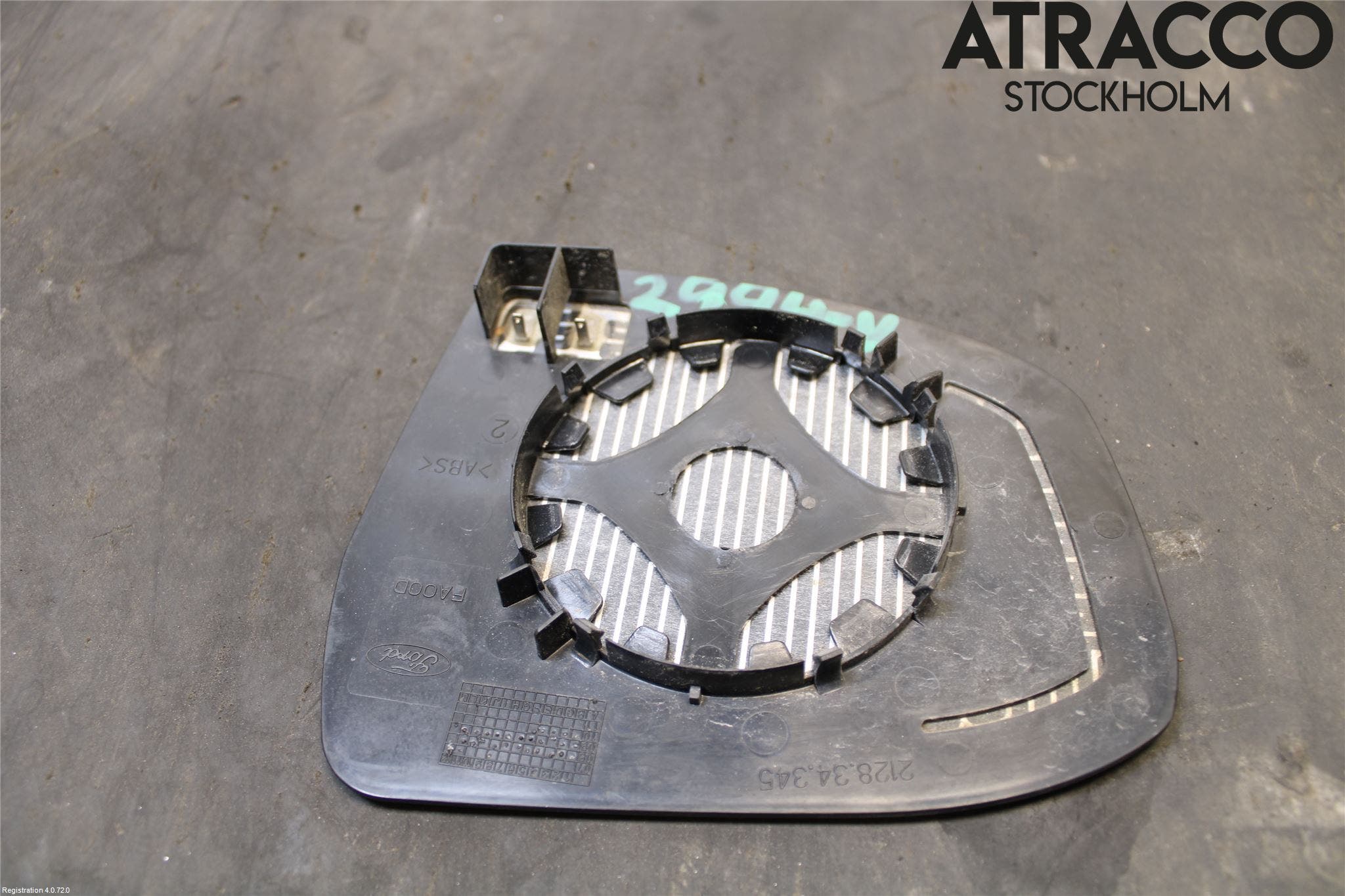 Ford FOCUS 08-11 Spegelglas Vä