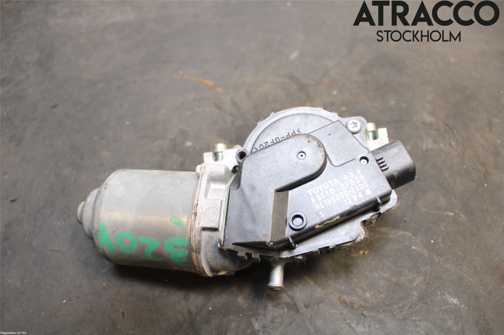 Toyota VERSO 09-18 Torkarmotor Vindruta