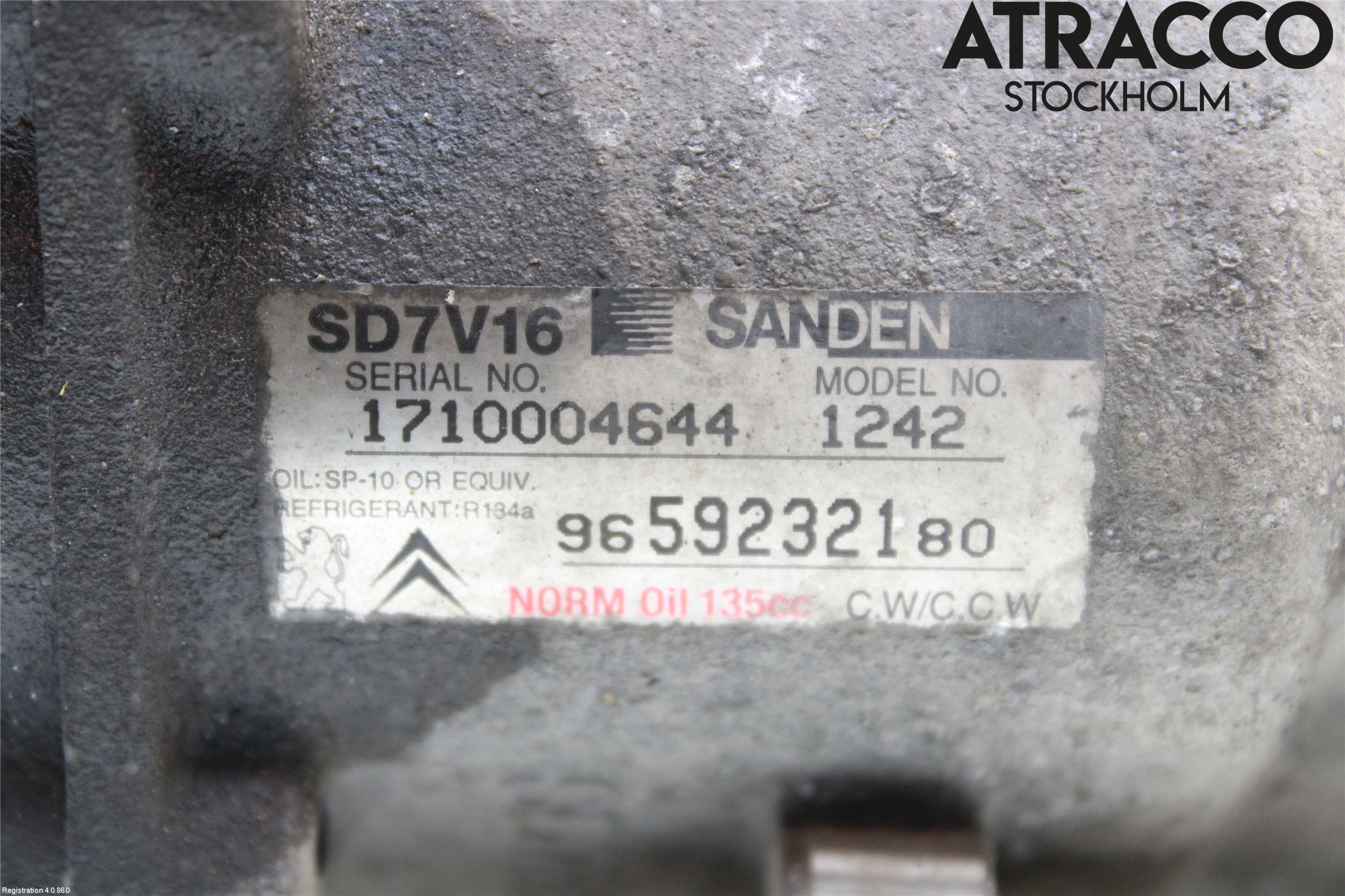 Citroen C8 Ac Kompressor