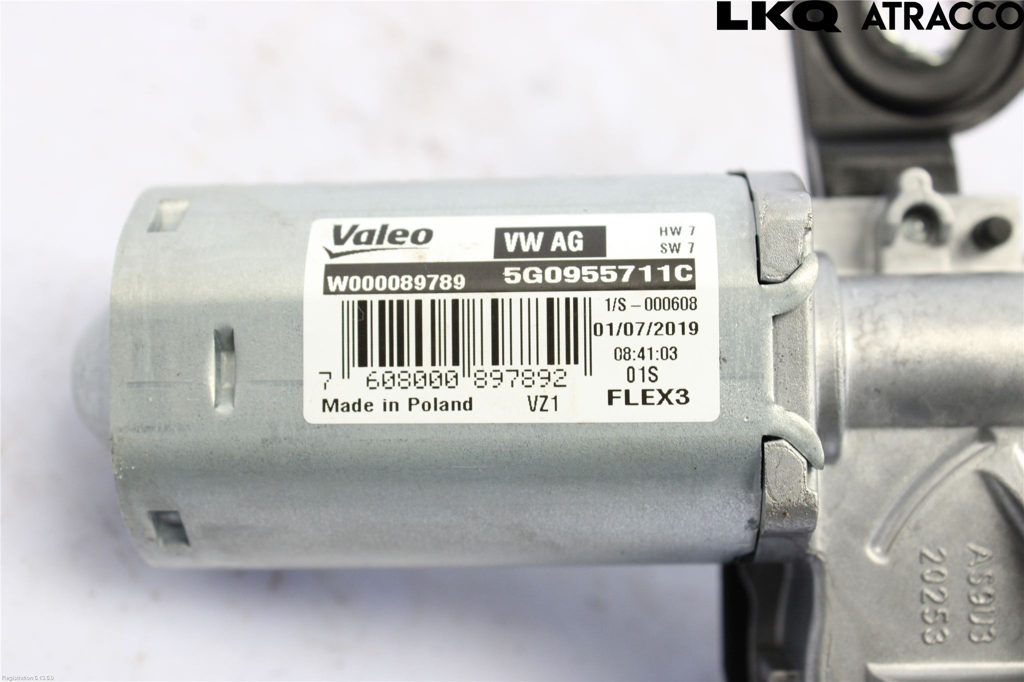 Volkswagen VW POLO VI 18->> Torkarmotor Baklucka
