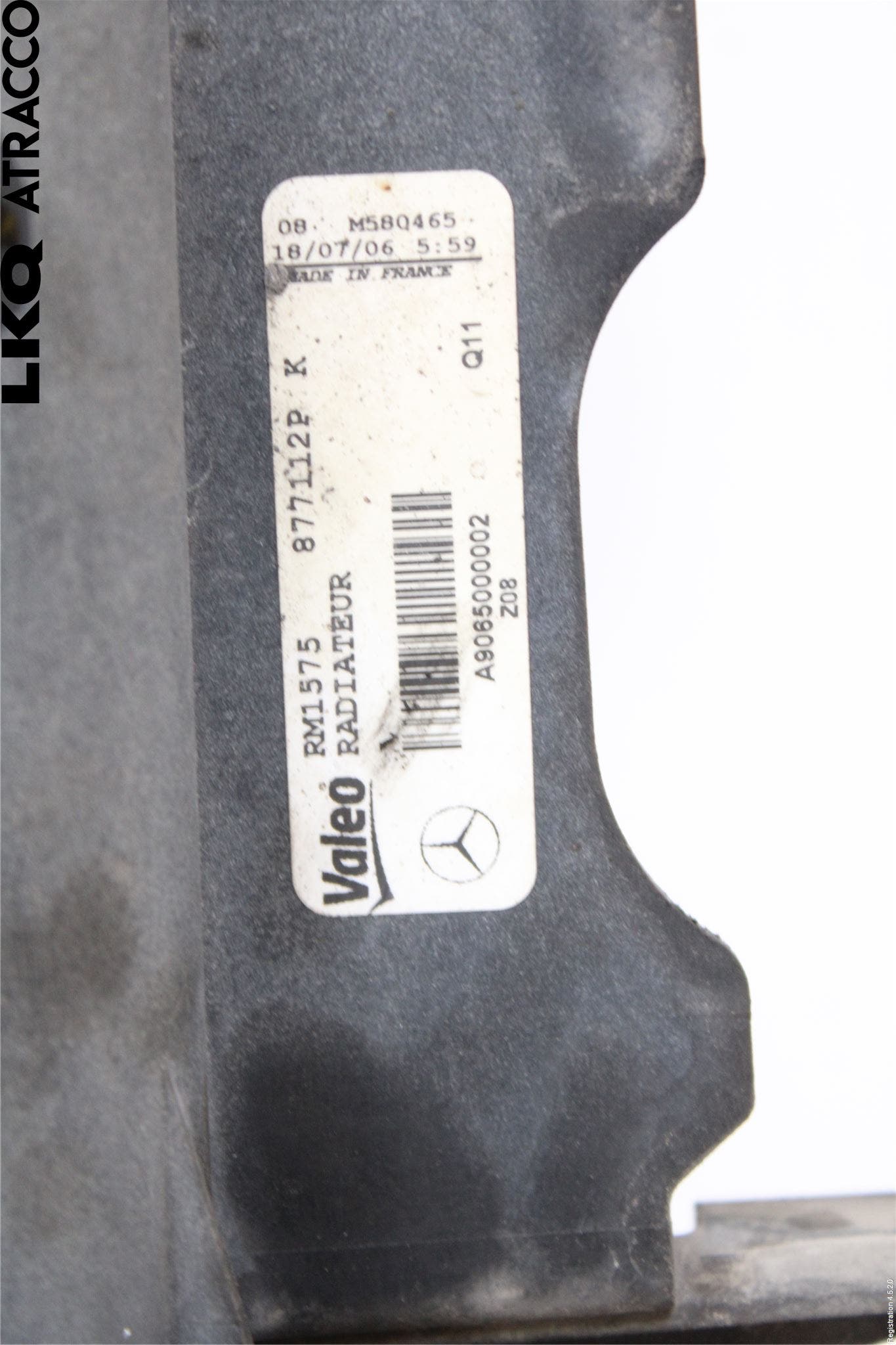 Mercedes-Benz MB SPRINTER (W906) 06-18 Kylare Man