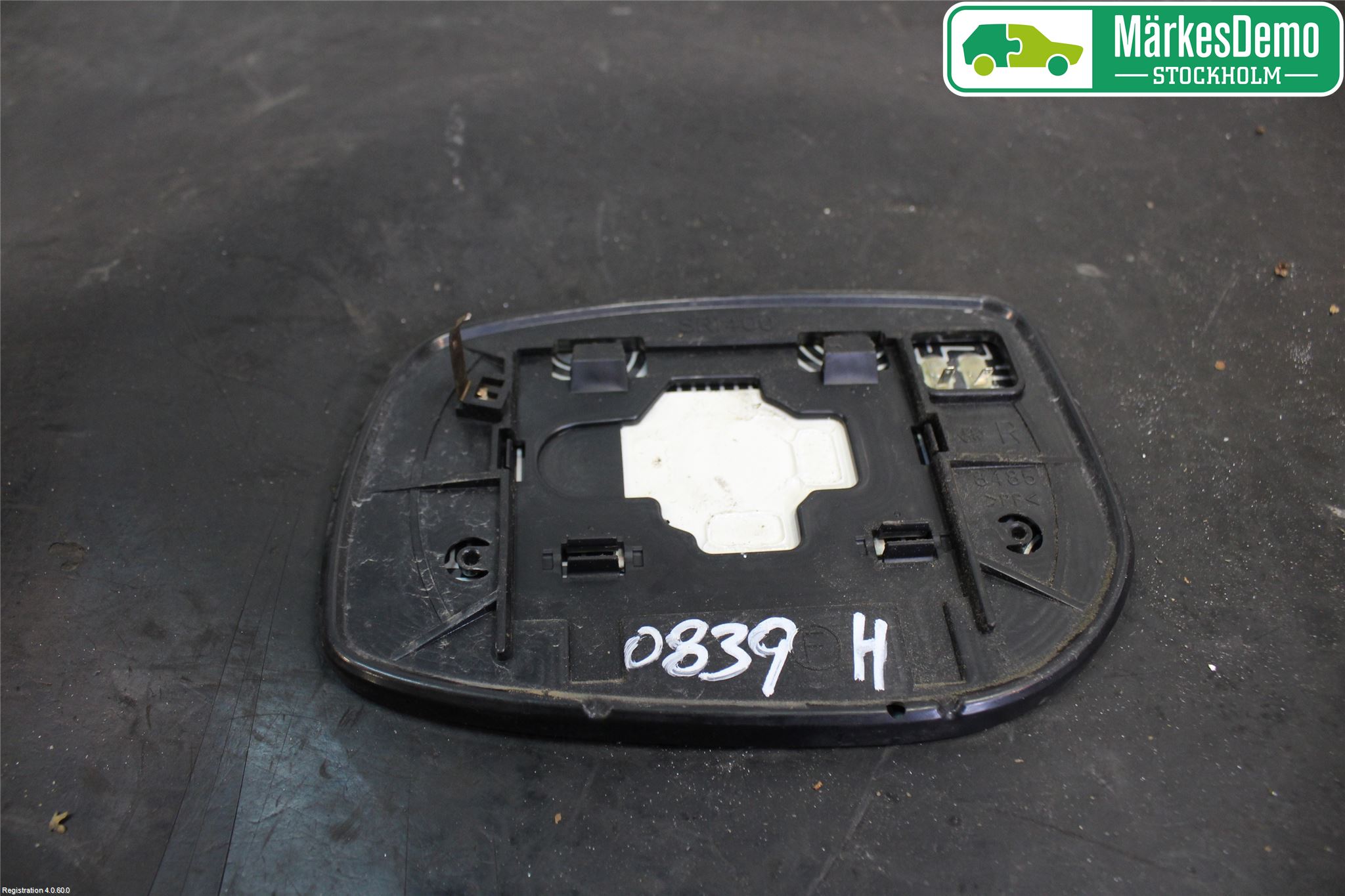 Toyota COROLLA 08-12 Spegelglas Hö