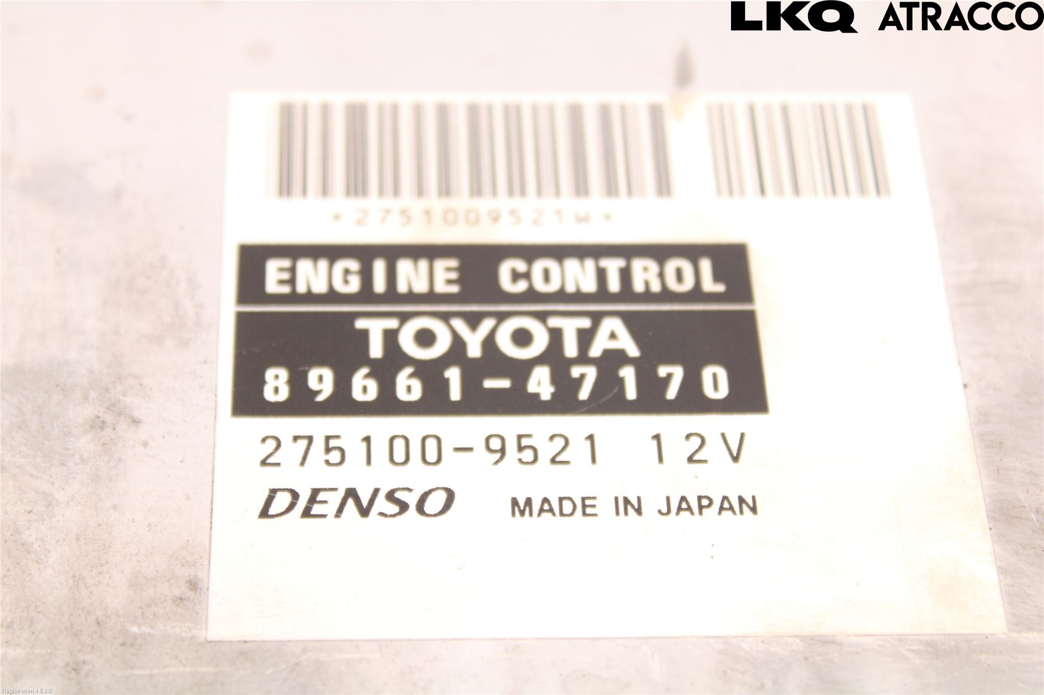 Toyota PRIUS NWH20 04-08 Styrenhet Insprut Bensin