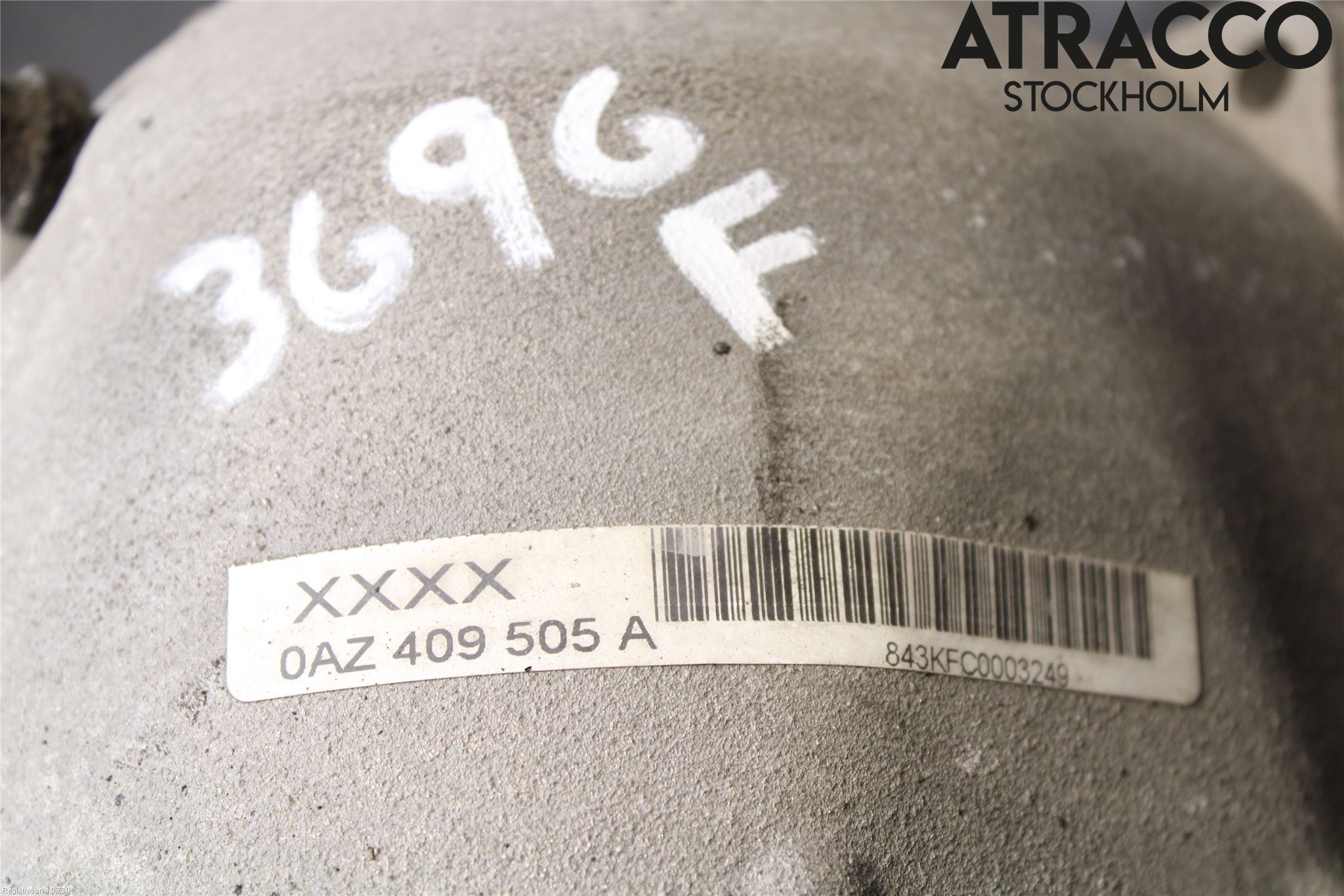 Audi R8 Framvagn Diffrential