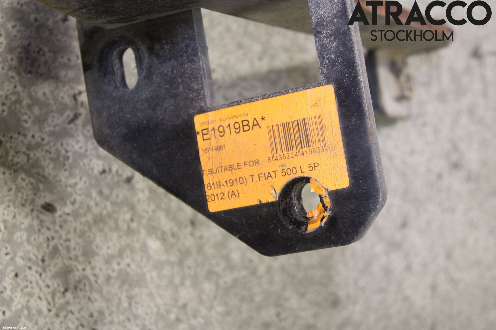 Fiat 500L 13-19 Dragkrok