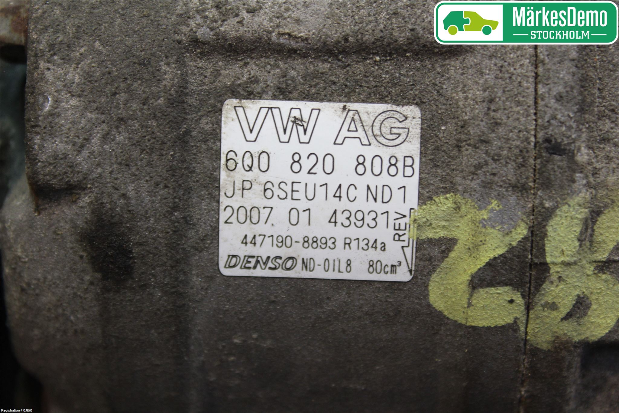 Skoda ROOMSTER Ac Kompressor