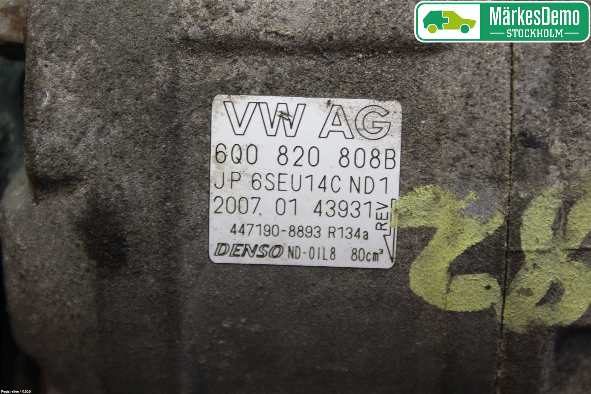 Skoda ROOMSTER Ac Kompressor