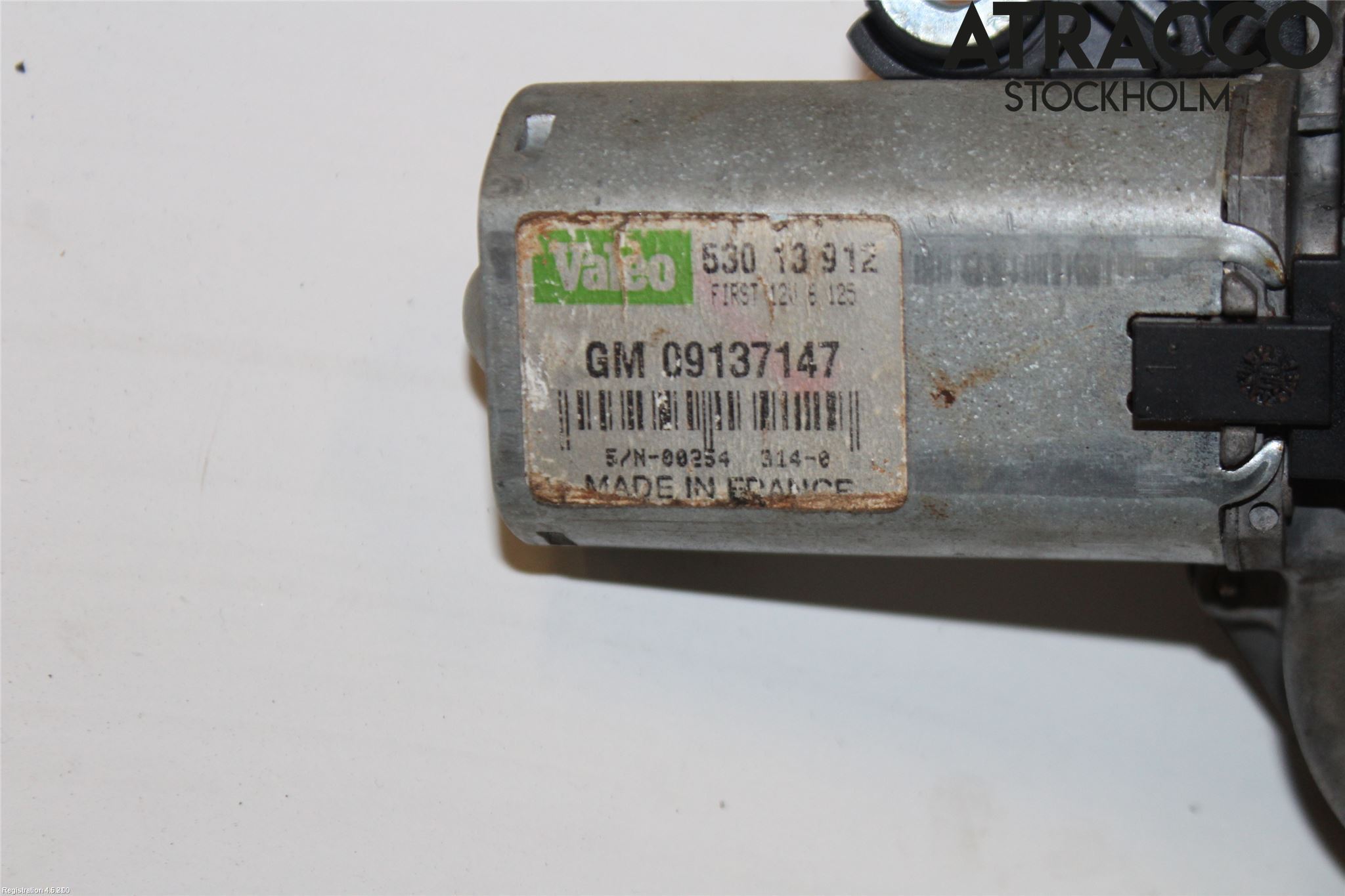 Opel ZAFIRA A 99-05 Torkarmotor Baklucka