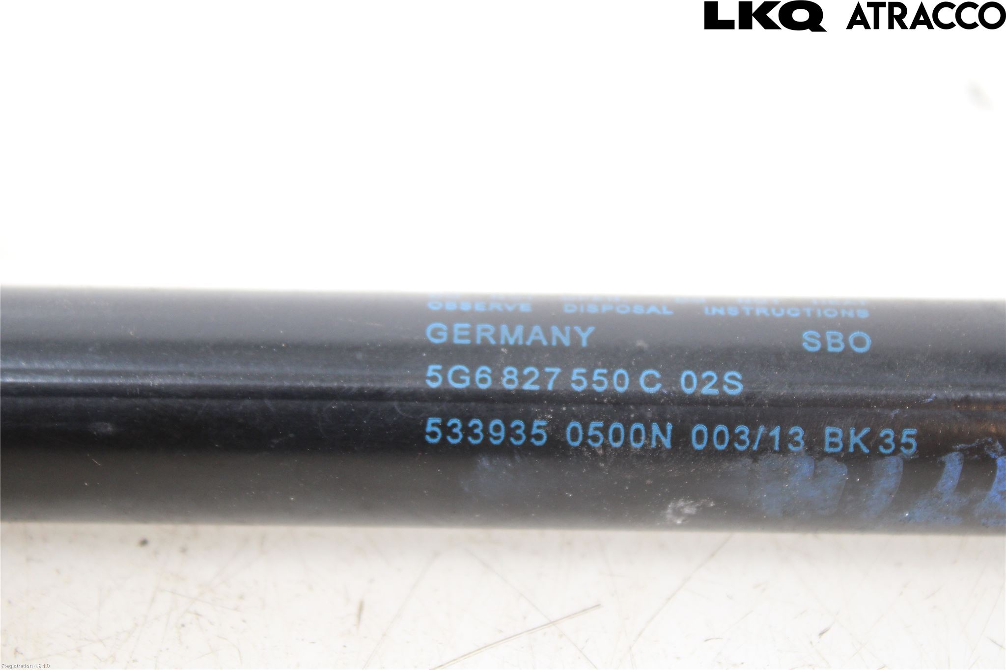 Volkswagen VW GOLF / E-GOLF VII 13-20 Gasfjäder Baklucka
