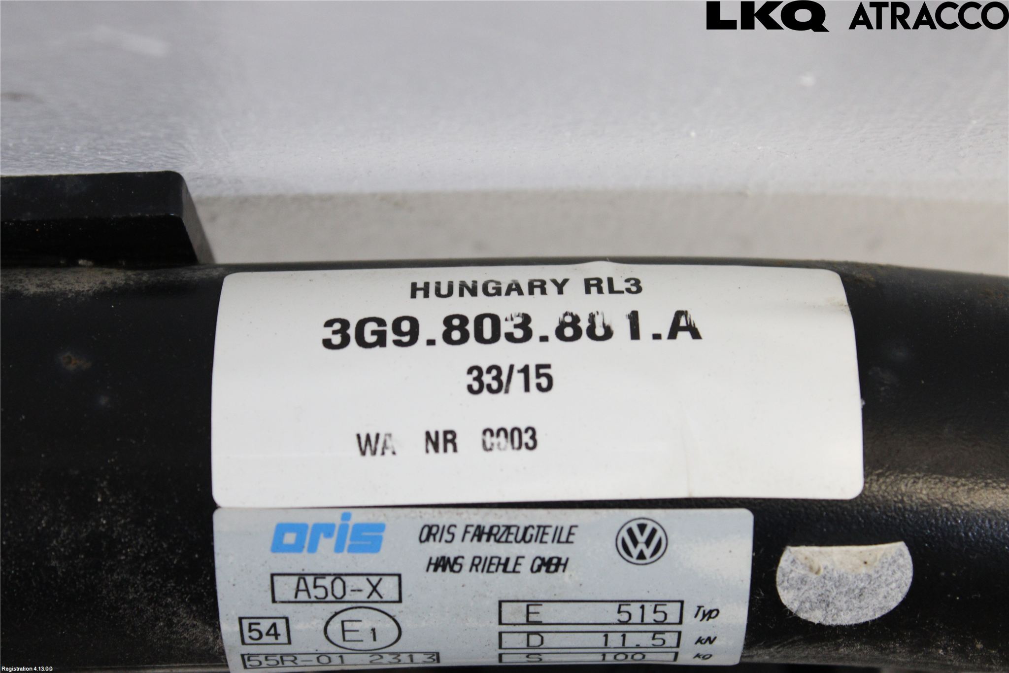 Volkswagen VW PASSAT 15-19 Dragkrok