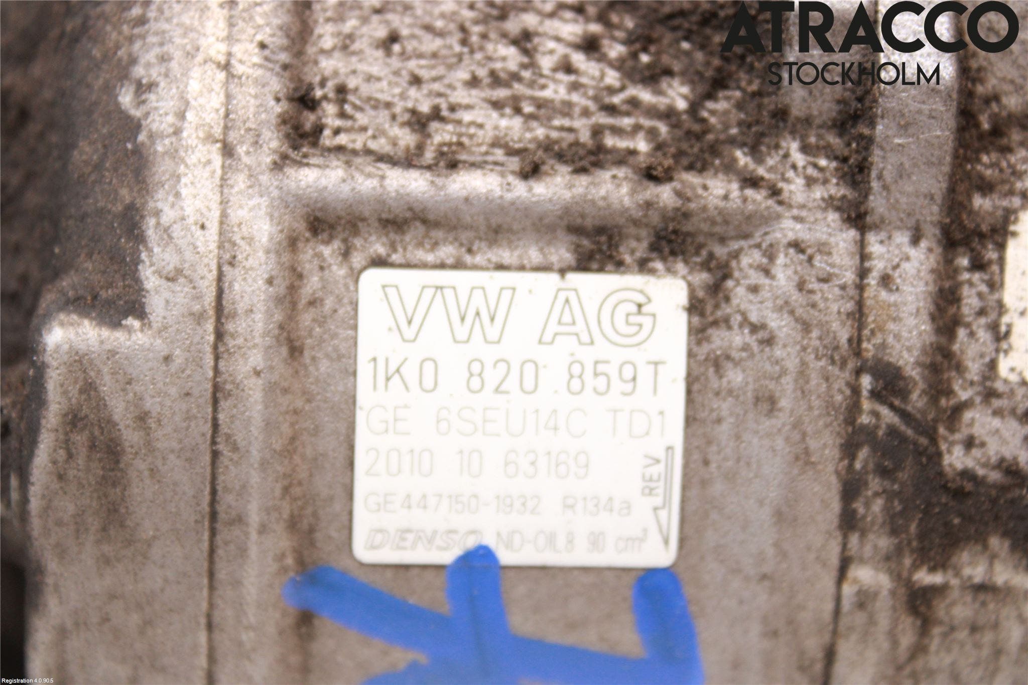 Volkswagen VW GOLF VI 09-13 Ac Kompressor