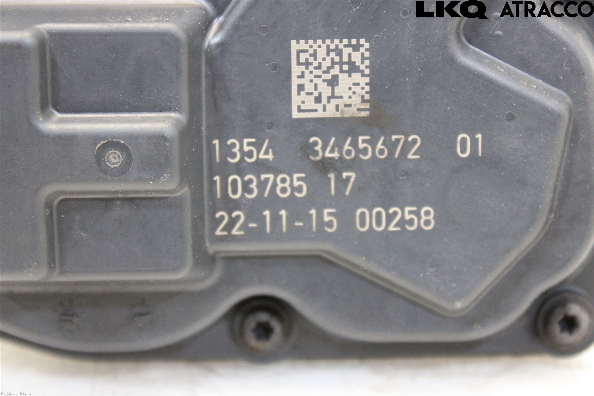 Toyota VERSO 09-18 Injspjällhus