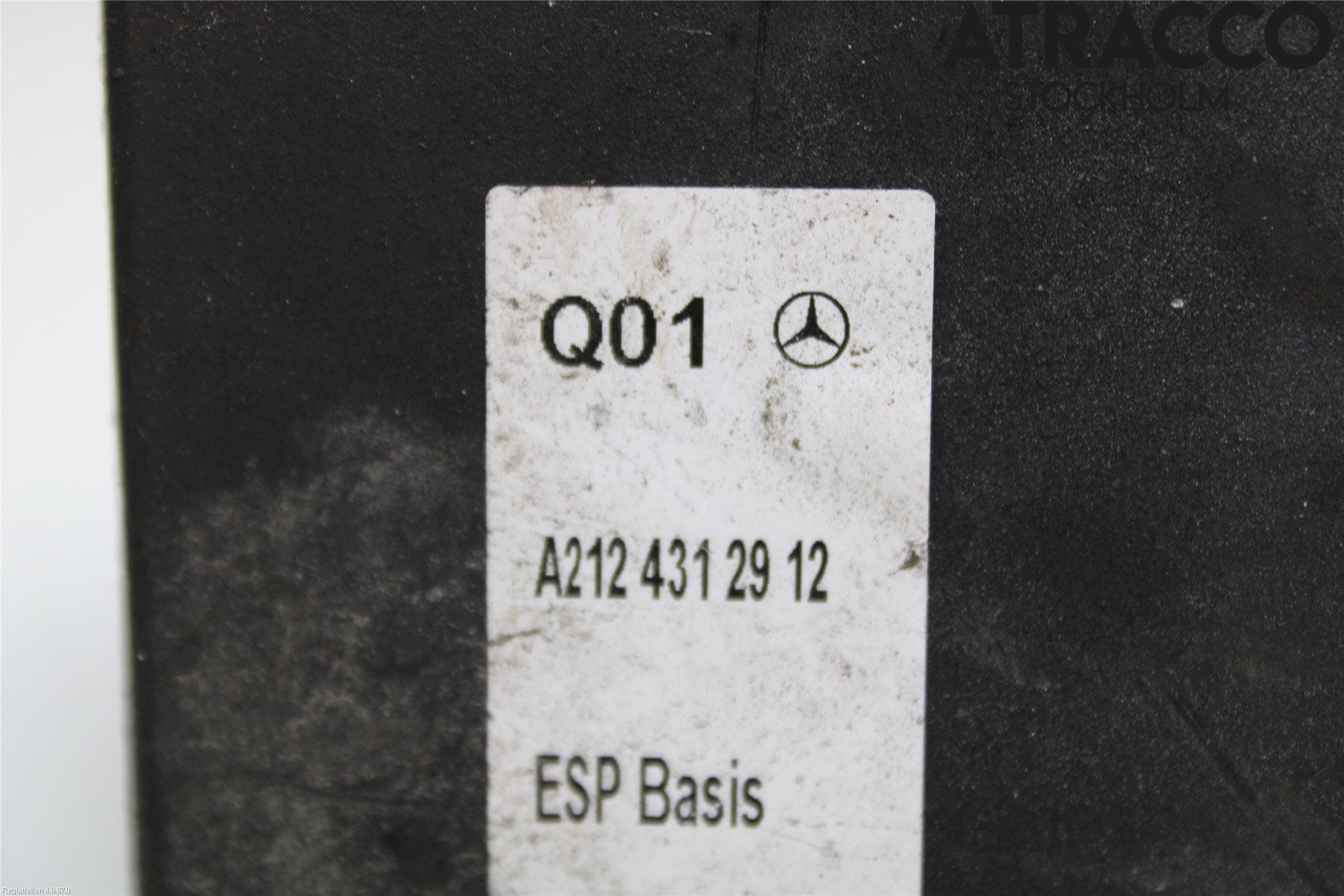 Mercedes-Benz MB E-KLASS (W212) 09-16 Abs Hydraulaggregat