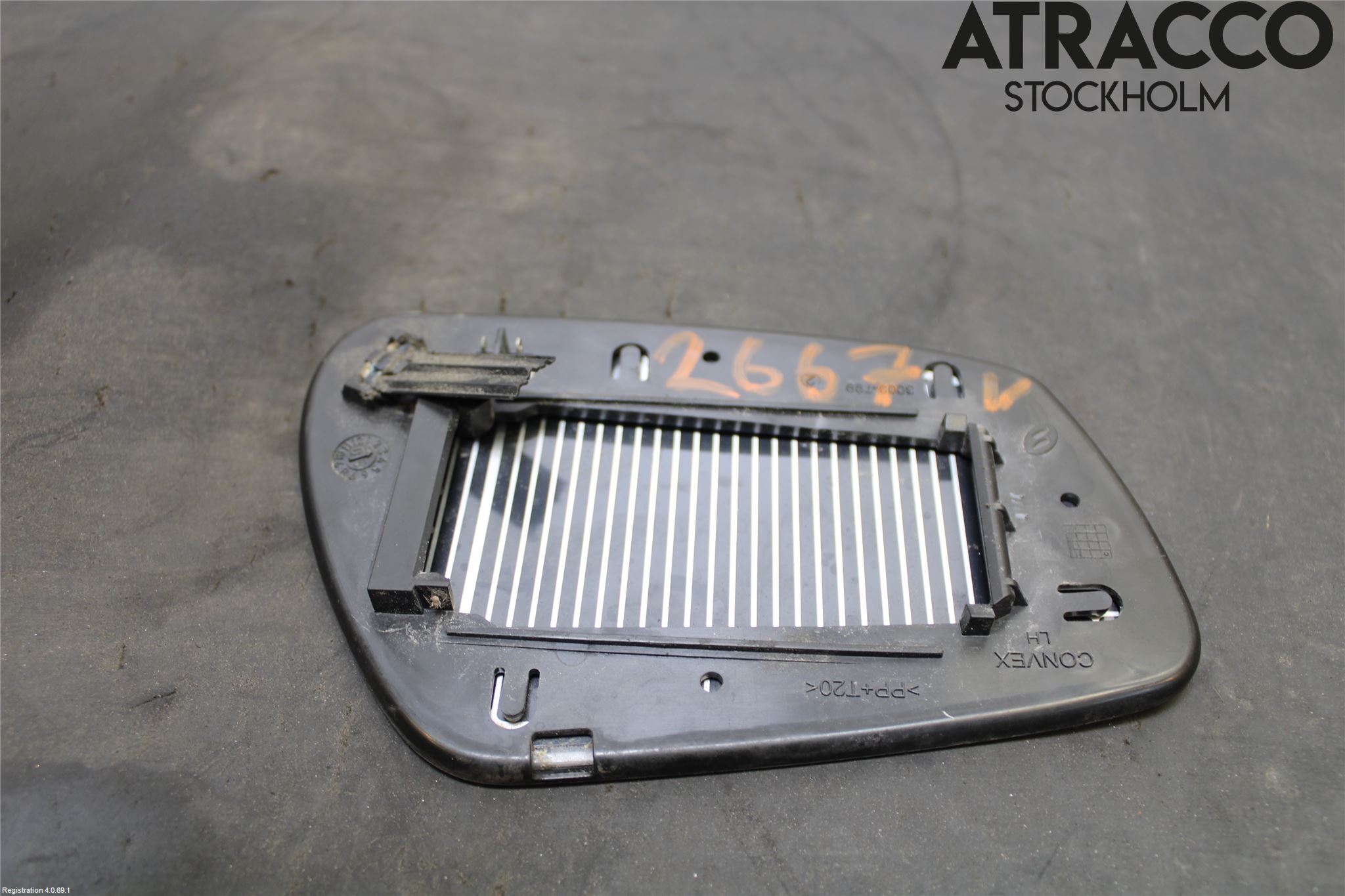 Ford FOCUS C-MAX I 03-06 Spegelglas Vä