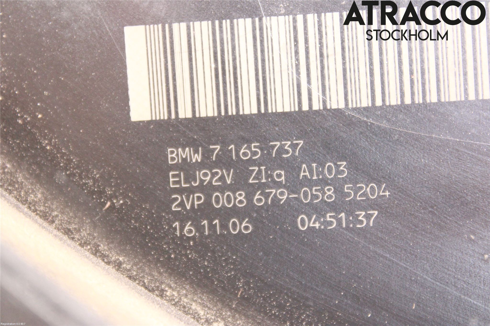 BMW 5 E60/61 Sed/Tou 02-10 Bakljus Vänster